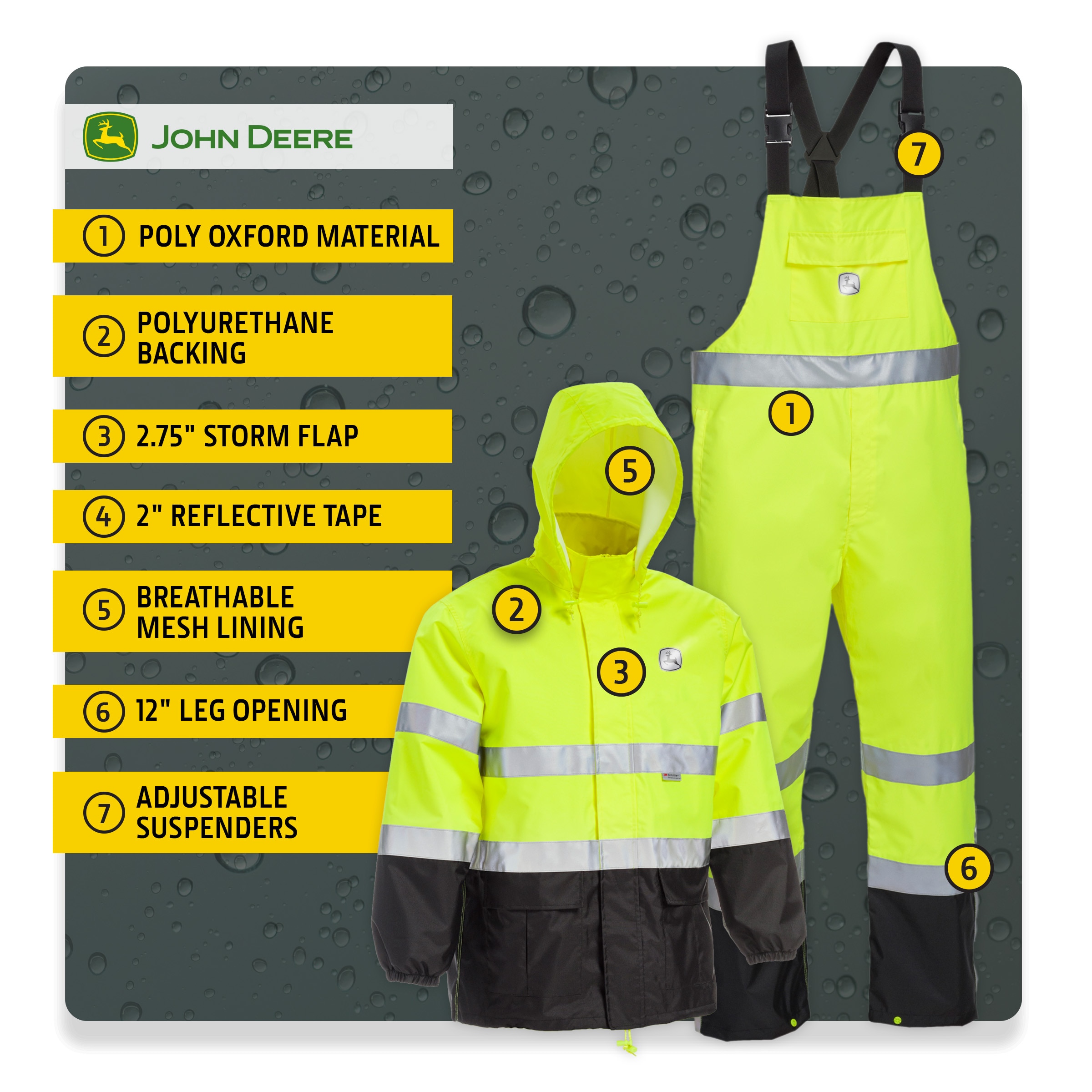 John Deere JD44530/L Apparel-Sets - View #6