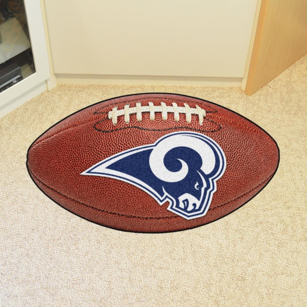 FANMATS Denver Broncos 3 ft. x 6 ft. Football Field Rug Runner Rug