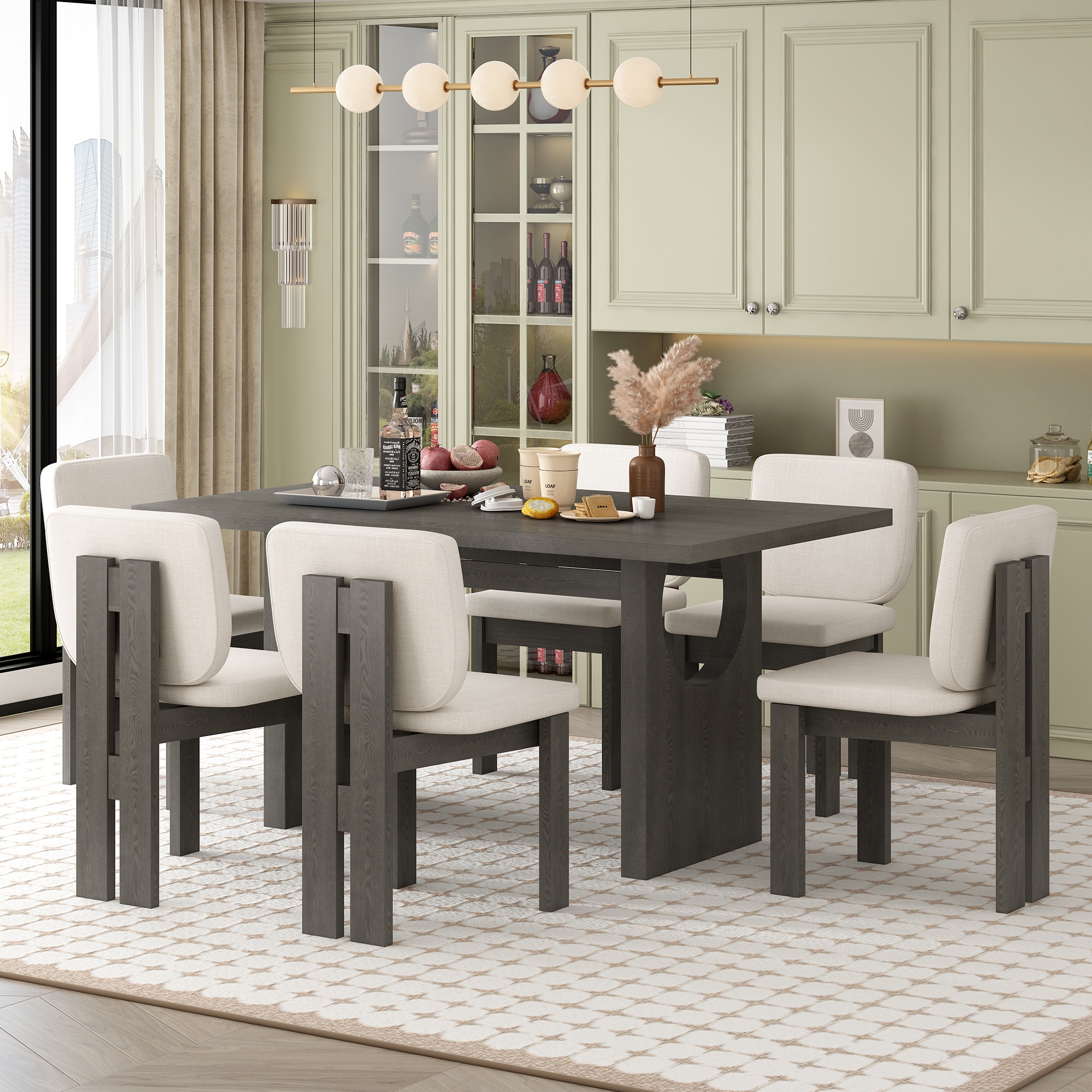 SINOFURN SYA330149GY Dining-Sets - View #4