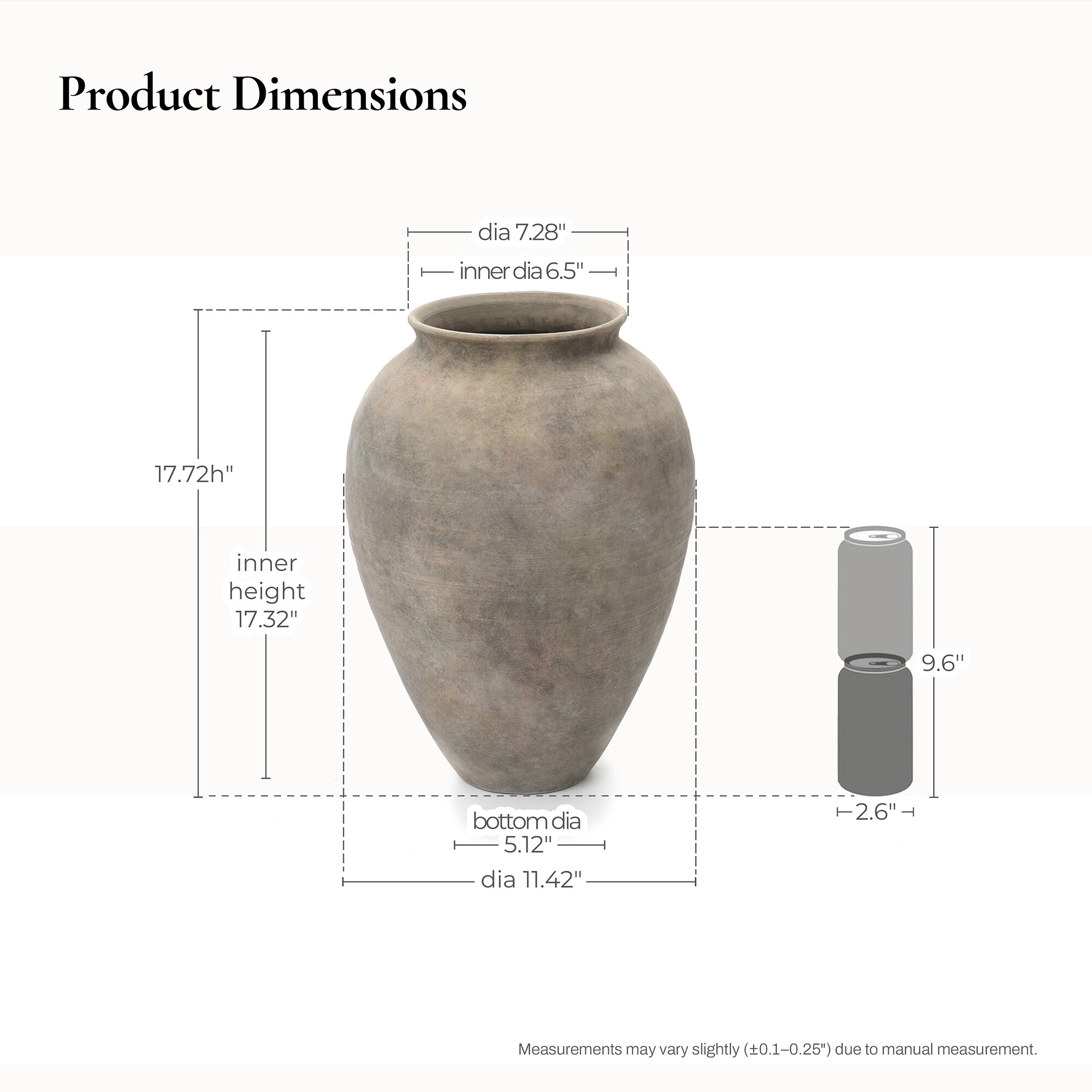 LuxenHome WHD2590-L Decorative-Accessories - View #3