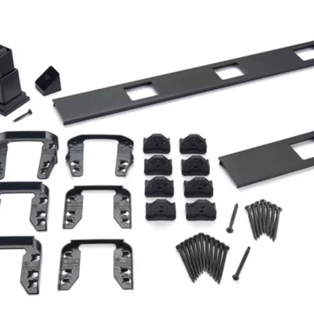 Trex BKSQSIK06FS Transcend 3.81-in x 74.94-in Charcoal Black Unfinished Composite Exterior Connector