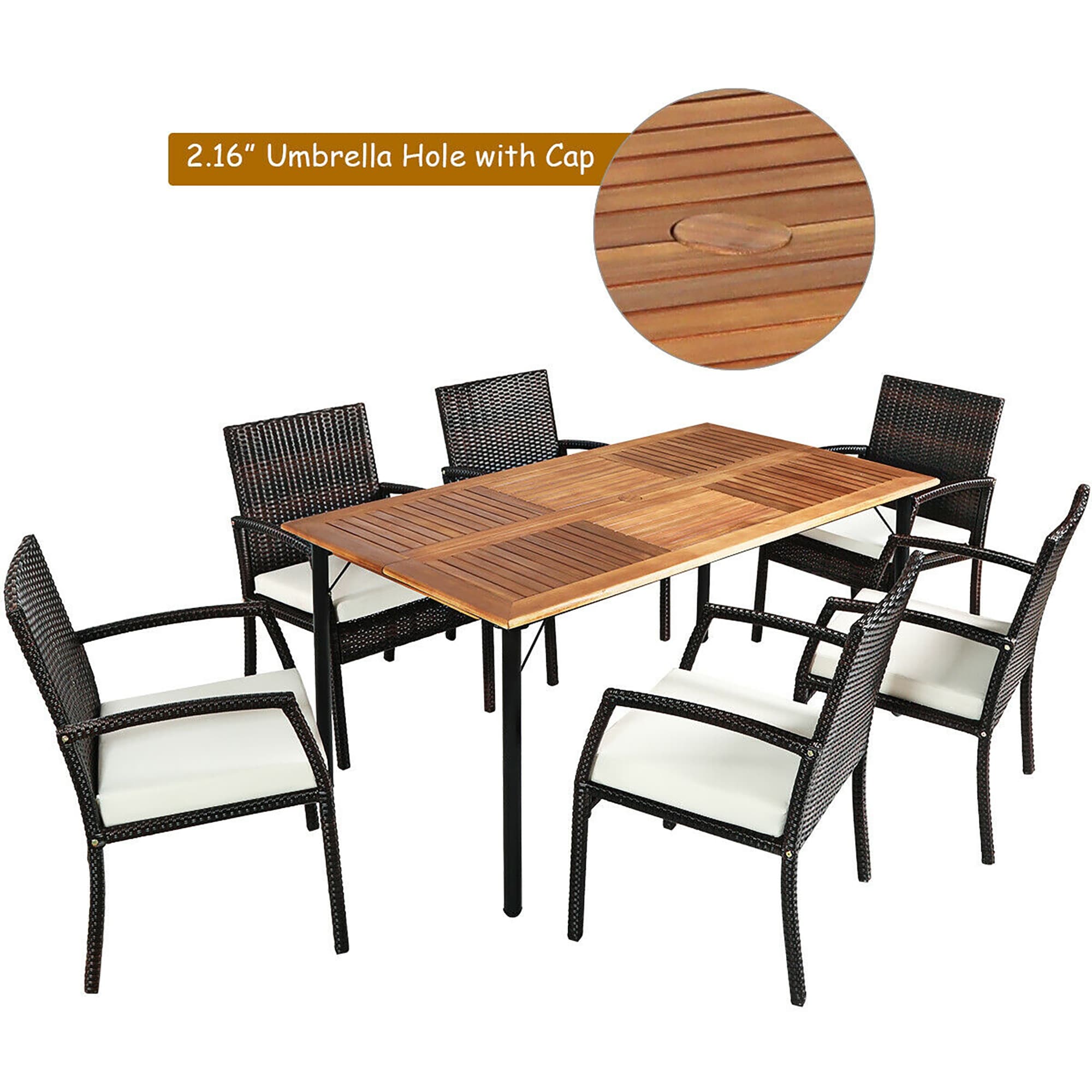 Forclover ALW50-12 Patio-Dining-Sets - View #6