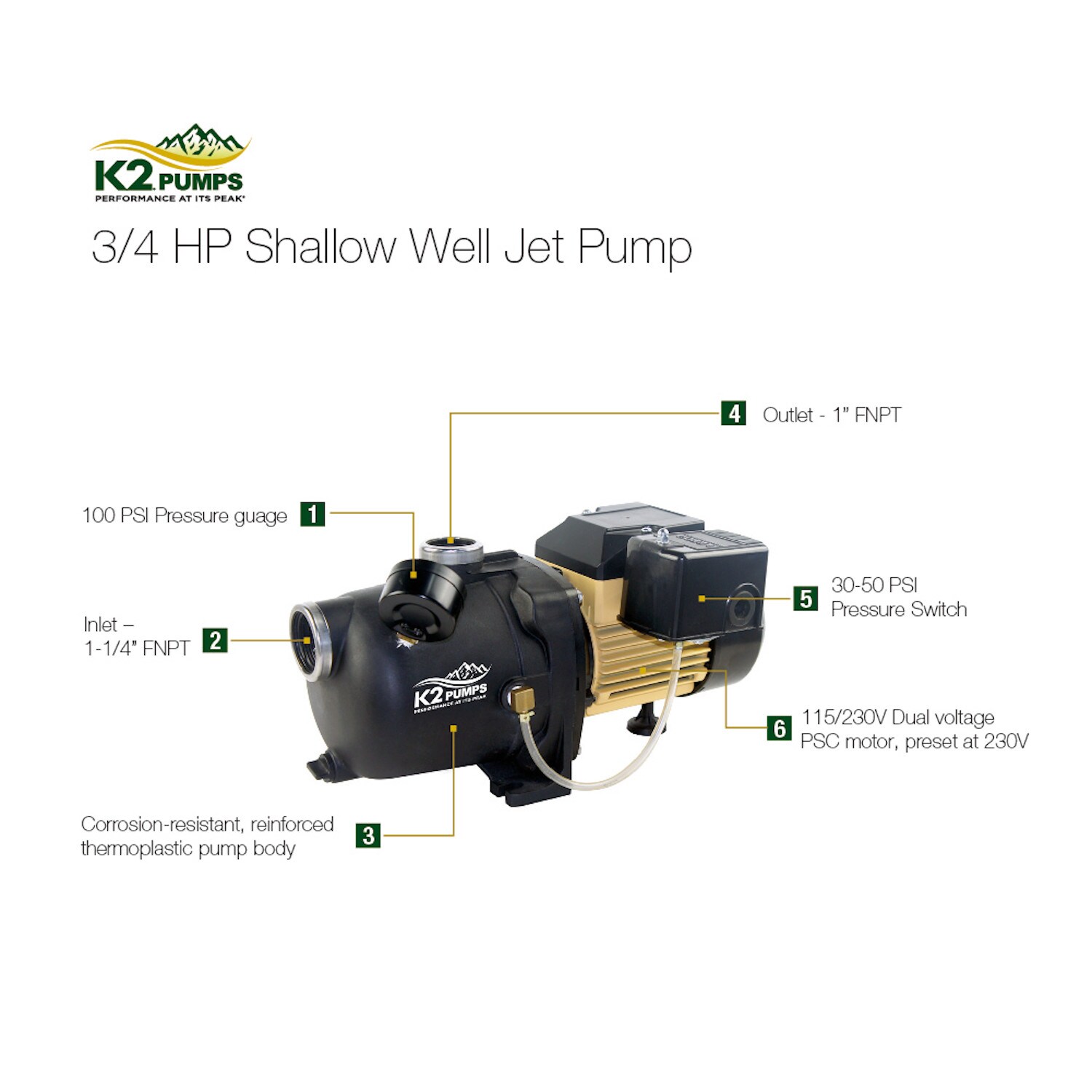 K2 Pumps WPS07503K pumps - View #7