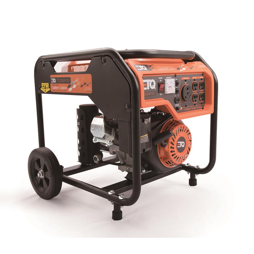 ETQ 3200-Watt Gasoline Portable Generator with Oem Engine at Lowes.com