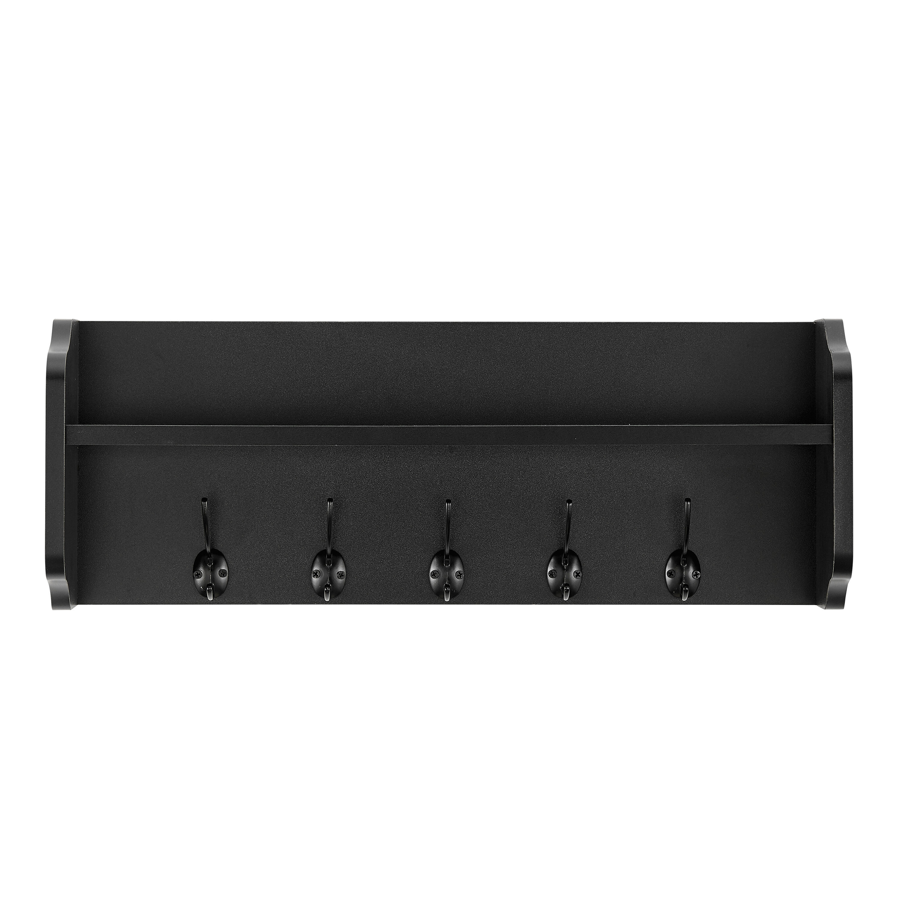 Danya B. XF161206BK Wall-Mounted-Shelving - View #2