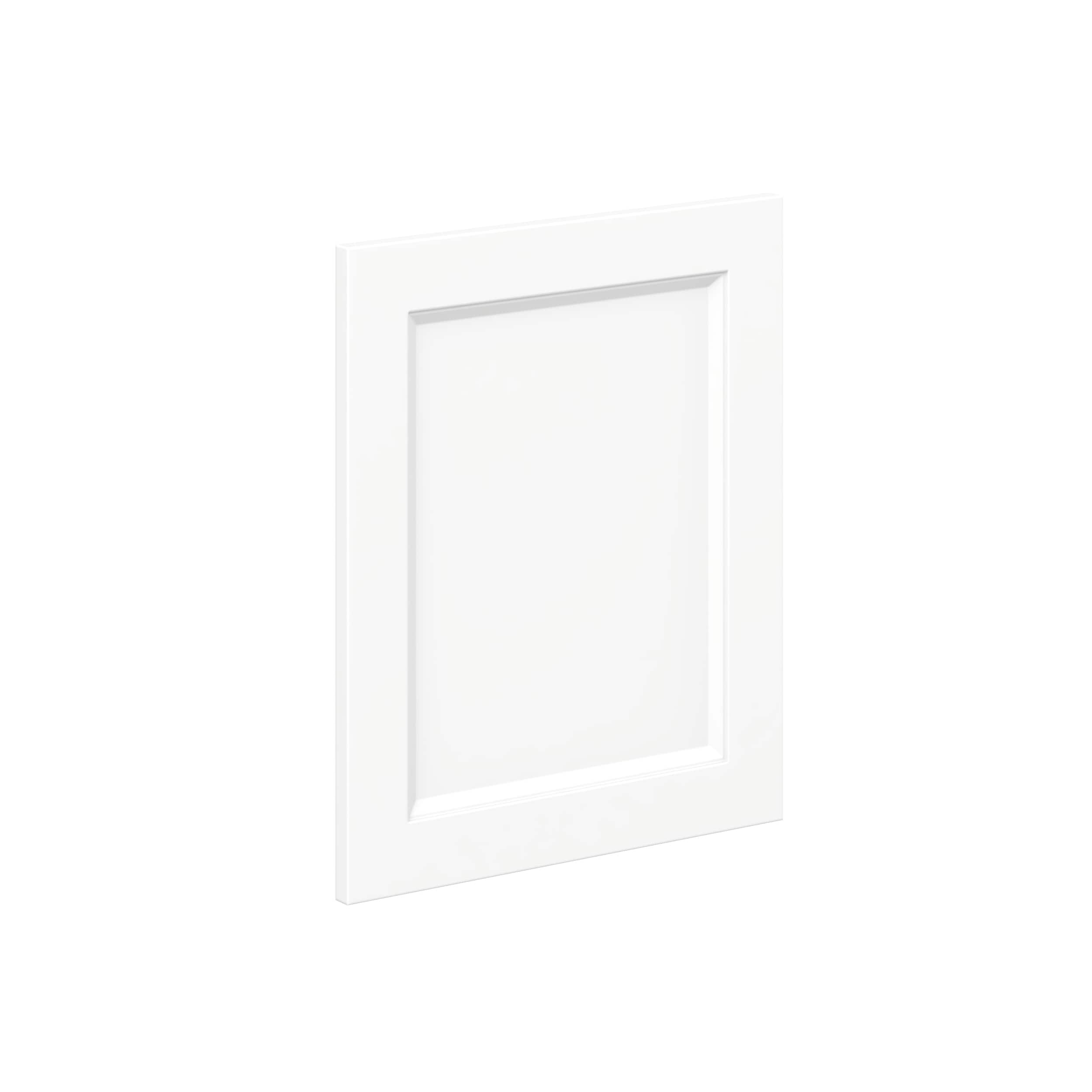 Hugo&Borg Bright White Laminate Shaker and Slab Cabinet Doors and Drawer Fronts