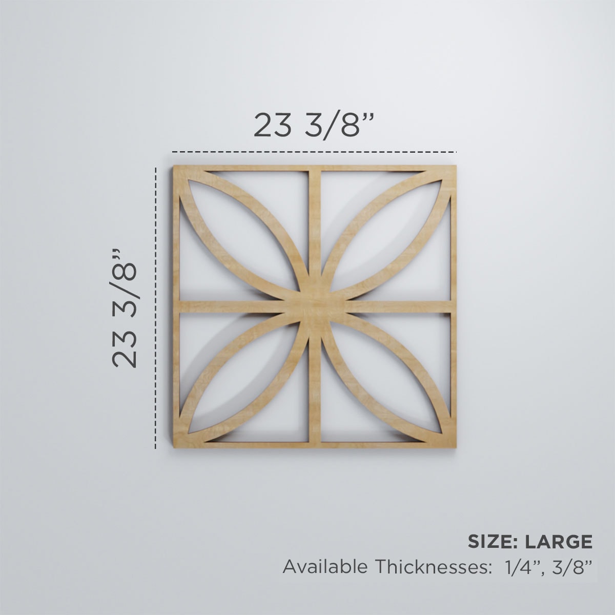 Ekena Millwork WALW24X24X0250SWNBI Wall-Panels - View #3