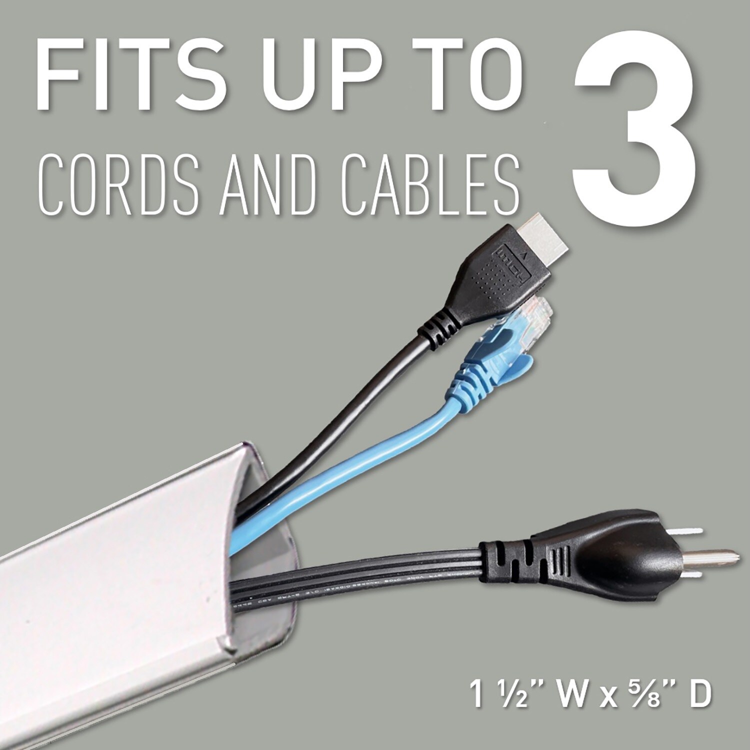 How to Hide Cables with CordMate Cable Channels