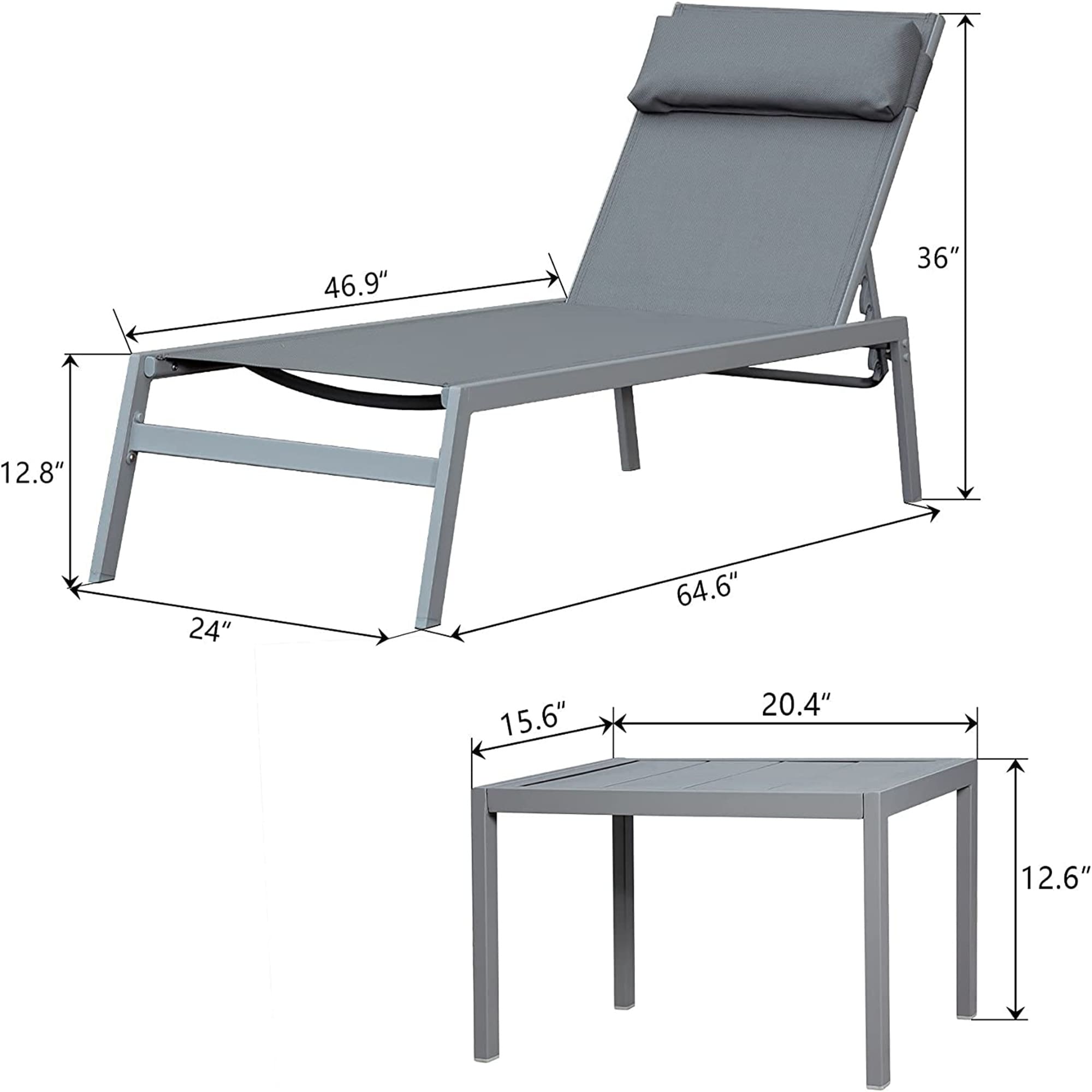 LIVIZA GIG-CC147705WH Patio-Chairs - View #5