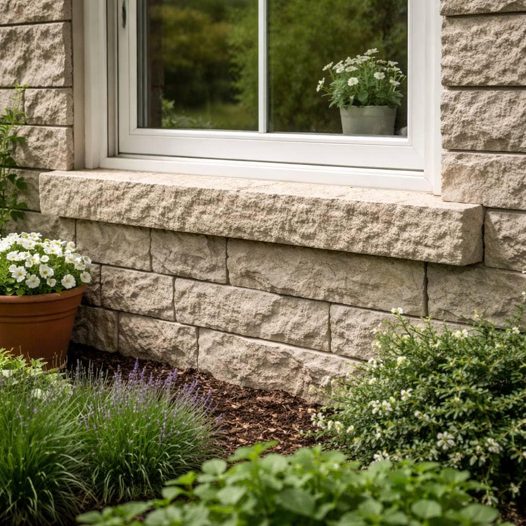 Evolve Universal Sill Non-Rated 25 Linear feet White Valley Faux