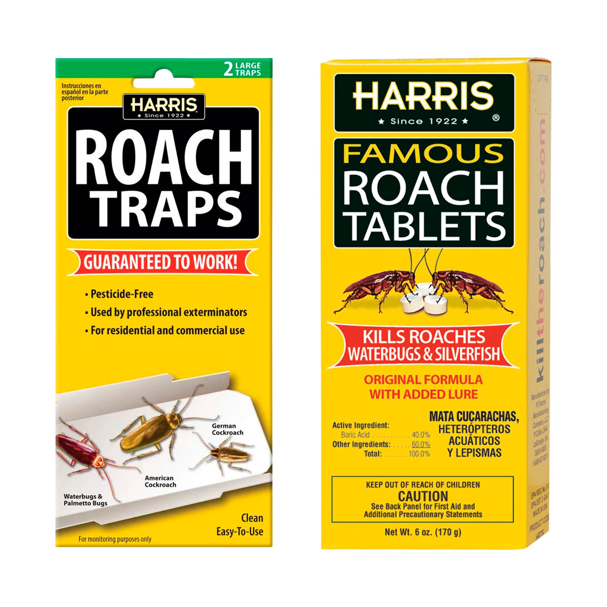 Harris Fruit Fly Trap, Fruit Fly Killer for Indoors, 6oz (2-Pack)