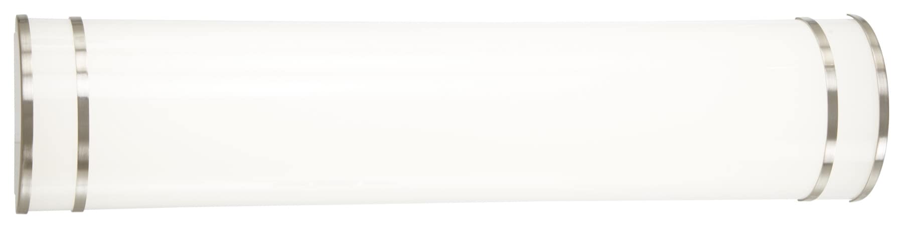 Minka Lavery 6411-84-L Vantage 24-in 1 -Light Brushed White Integrated LED Modern/contemporary Vanity light
