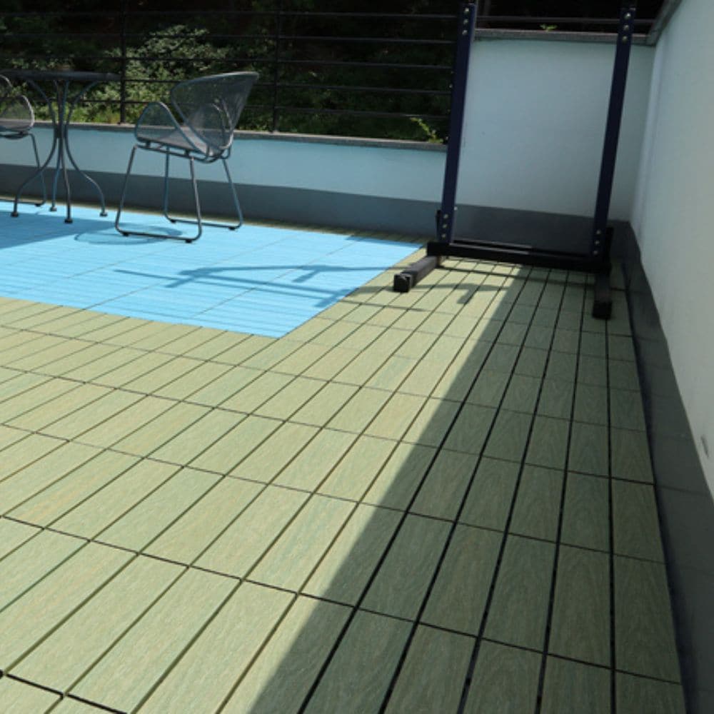 NewTechWood US-QD-SF-ZX-SG Deck-Tiles - View #5