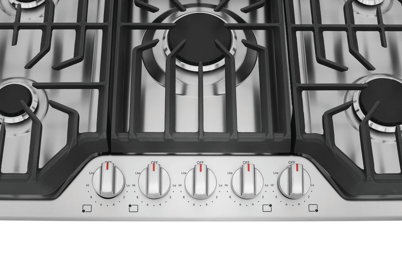 Frigidaire 36-inch Built-In Gas Cooktop FFGC3626SS