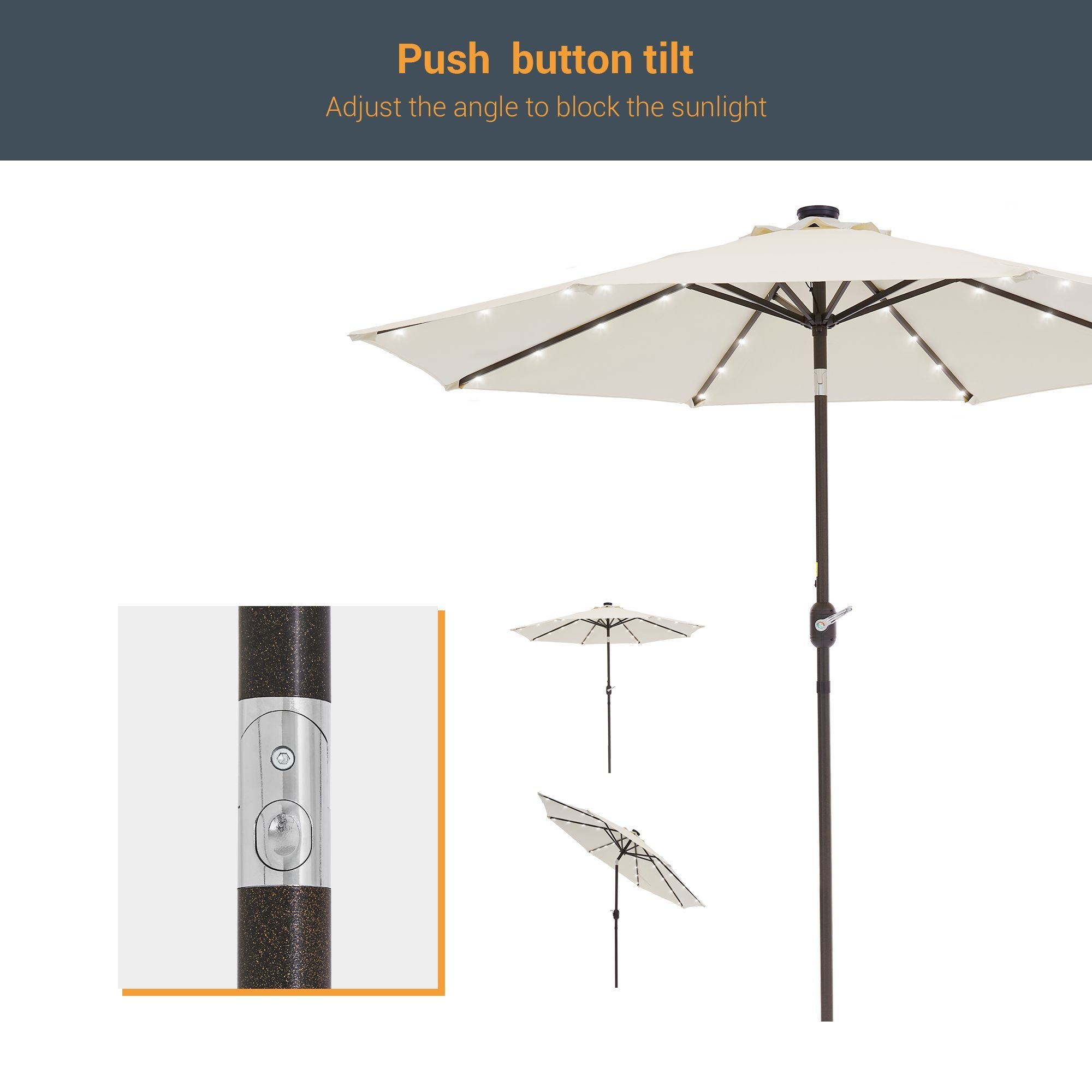 Sonkuki SD-027M-LED Umbrellas-2 - View #8