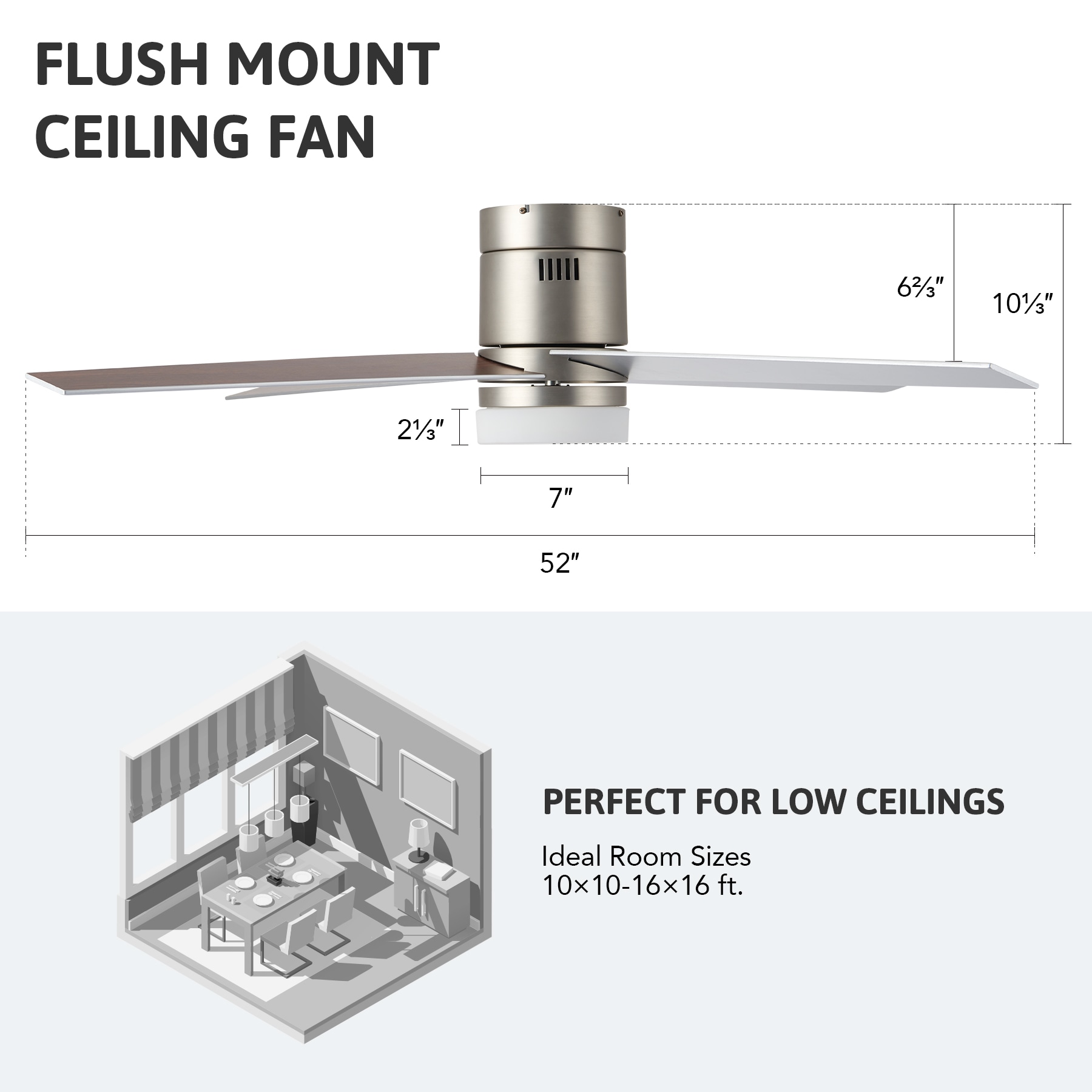 CO-Z CFN-1101-NI Ceiling-Fans - View #7