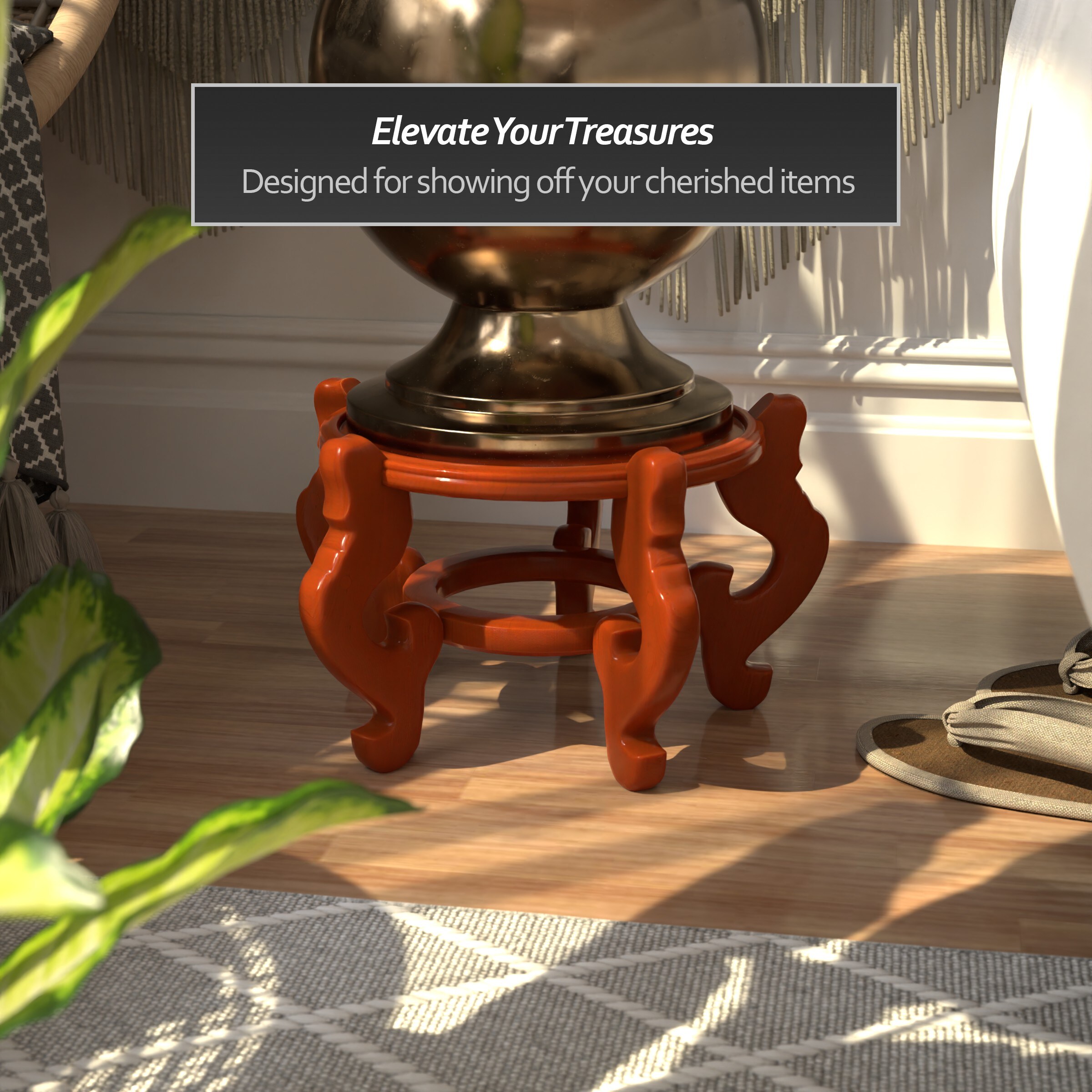 Red Lantern ST-FS102-H-9 Plant-Stand - View #5