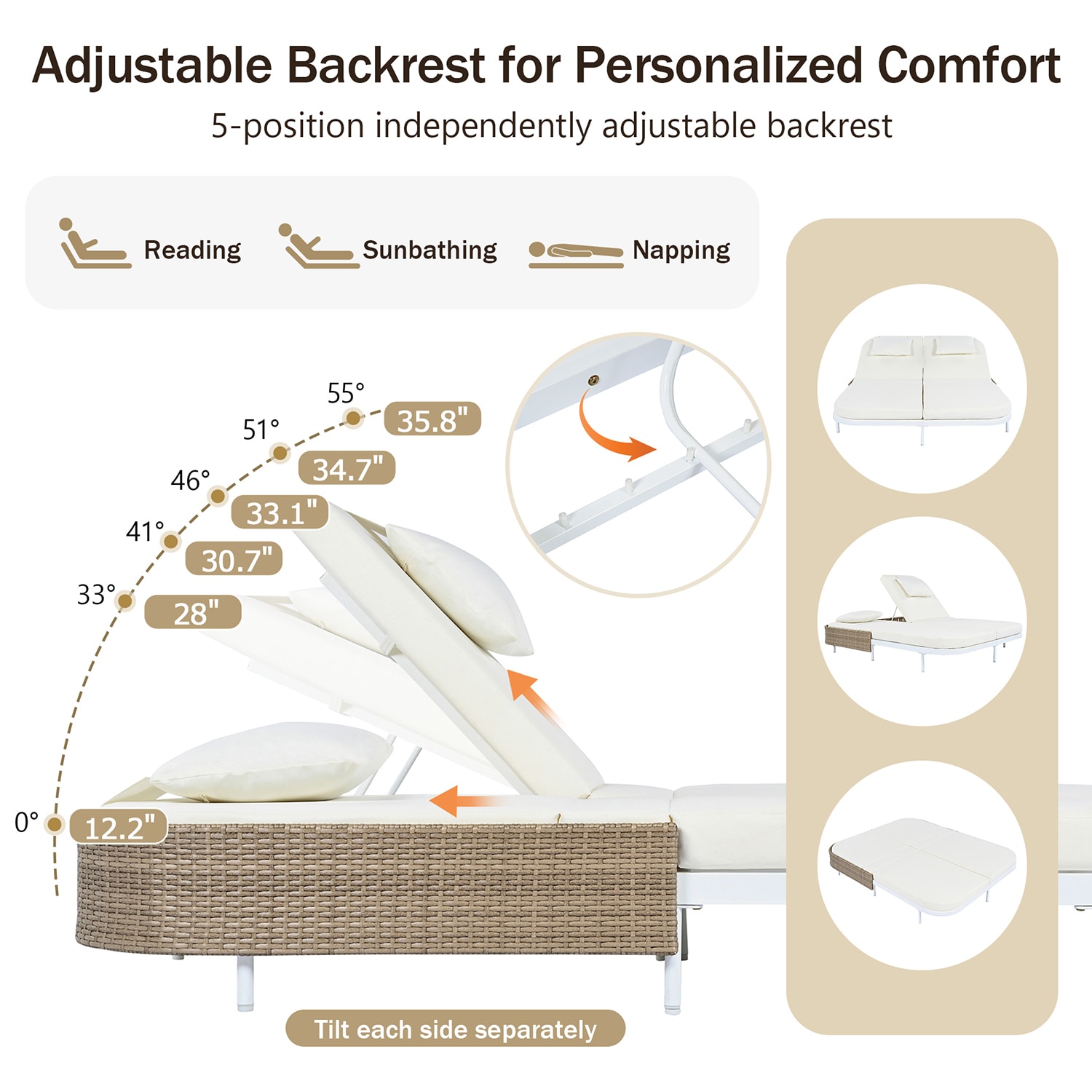Mondawe MD-OF50AAA Patio-Sofas-Daybeds - View #6