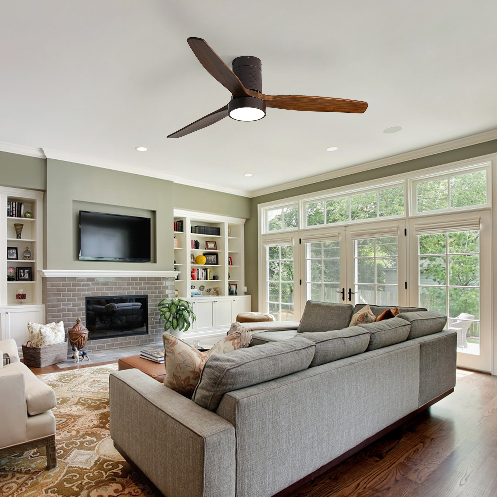 Sofucor LS-52245-BR-HTM-W1 Ceiling-Fans - View #2