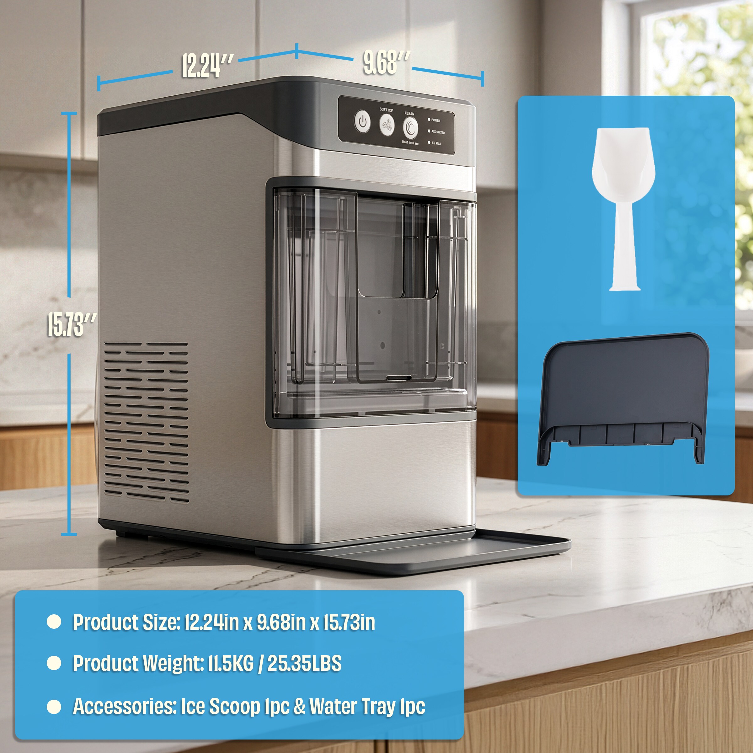 Great Northern Popcorn 83-DT6201 Ice-Makers - View #7