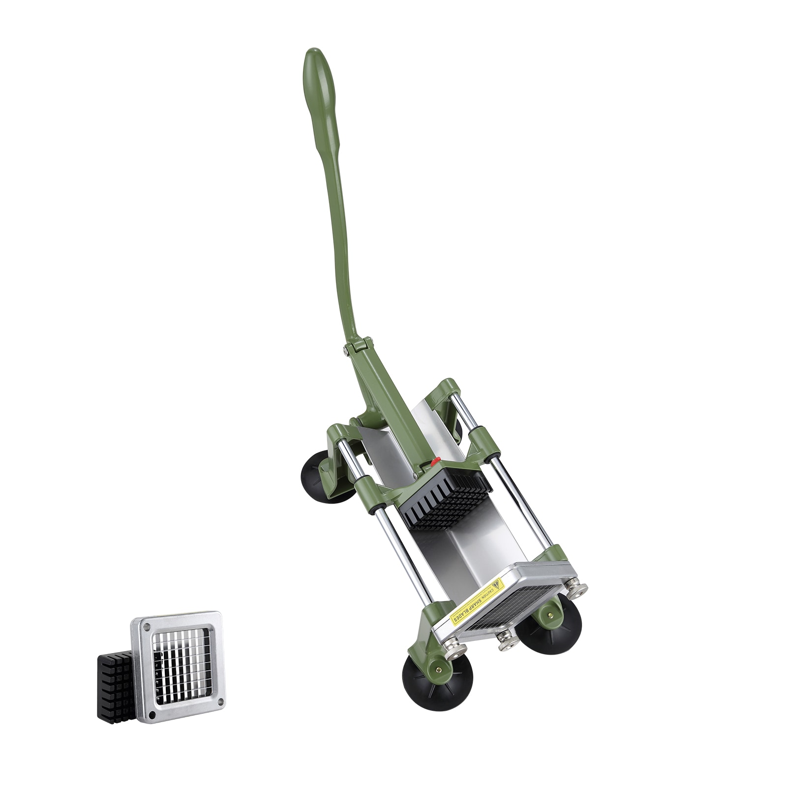 French Fry Cutter Commercial/Residential Food slicer ( Green )