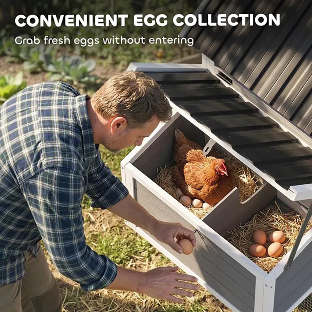 Kahomvis PET2-QPAOS-05 Chicken-Coops-Rabbit-Hutches - View #7
