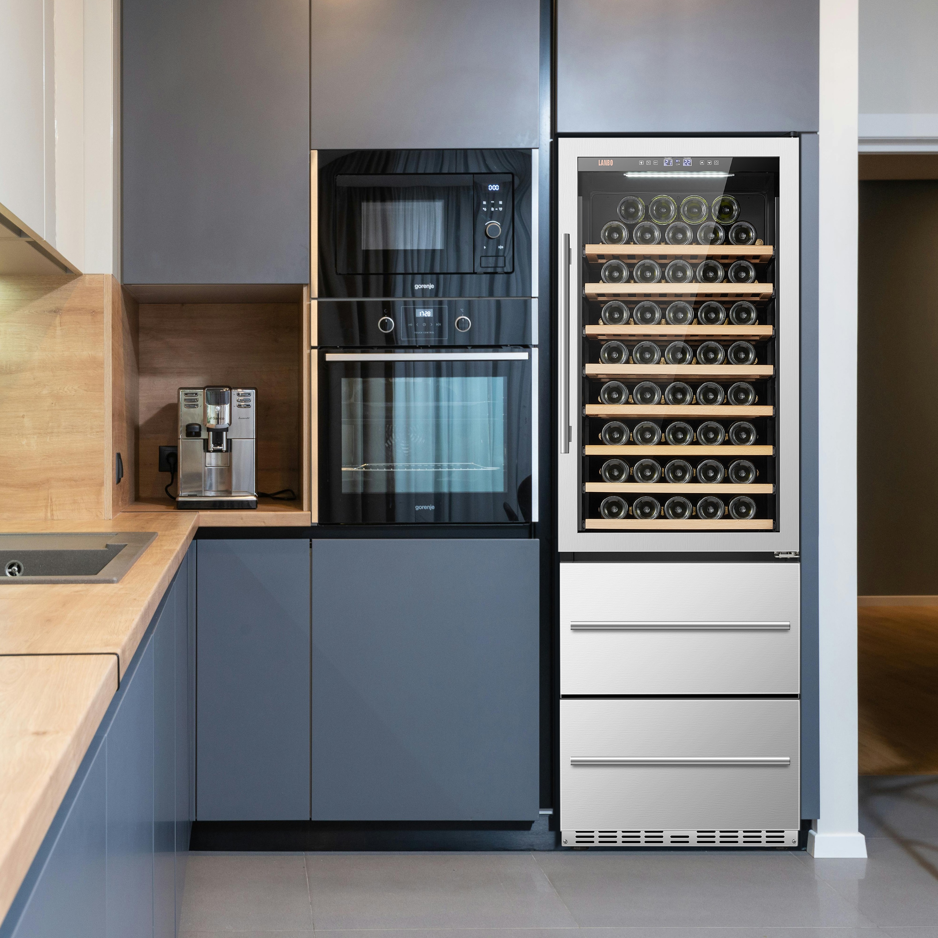 LANBO LW168TS Wine-Chillers - View #12