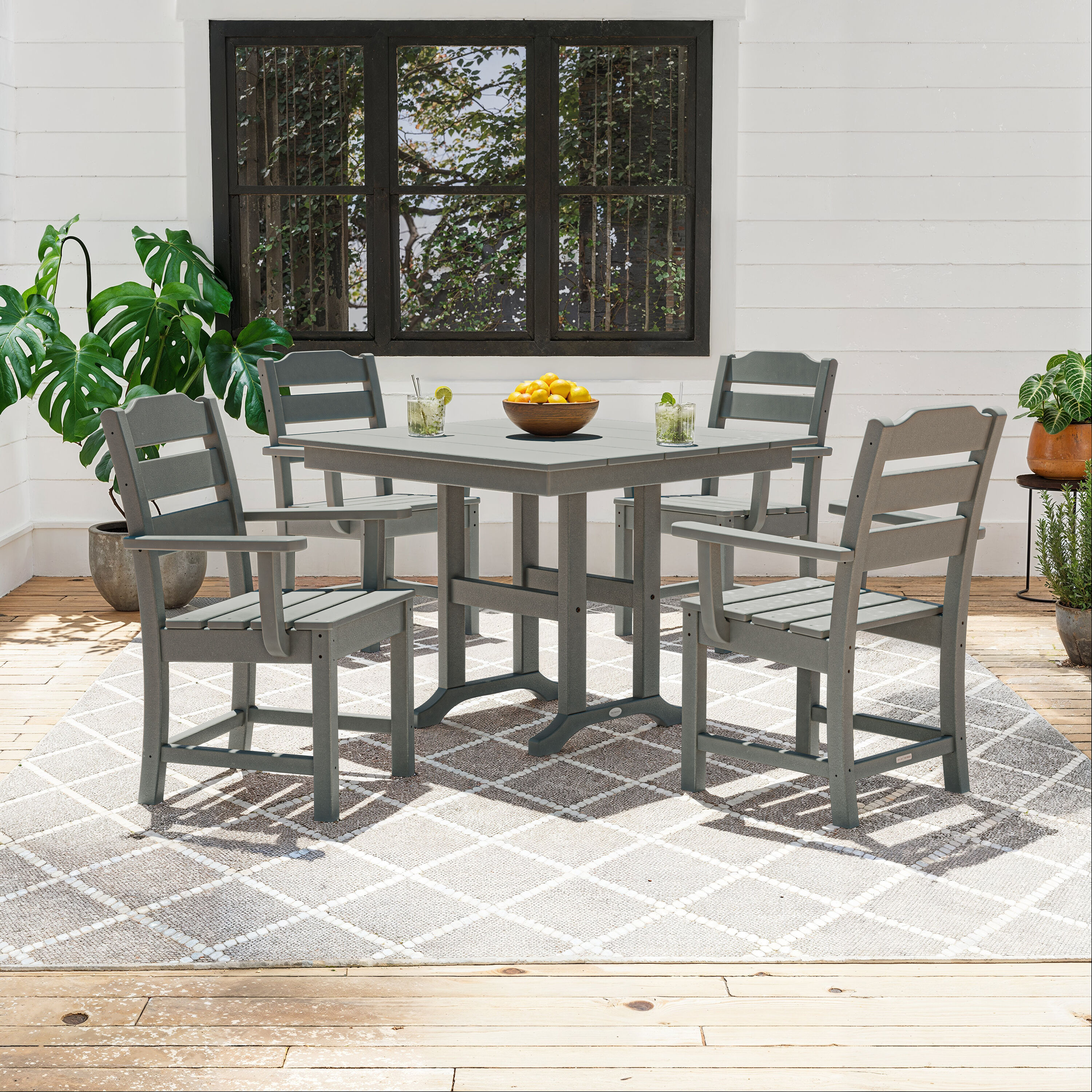 allen + roth by POLYWOOD PWS1382-1-GY Patio-Dining-Sets - View #21