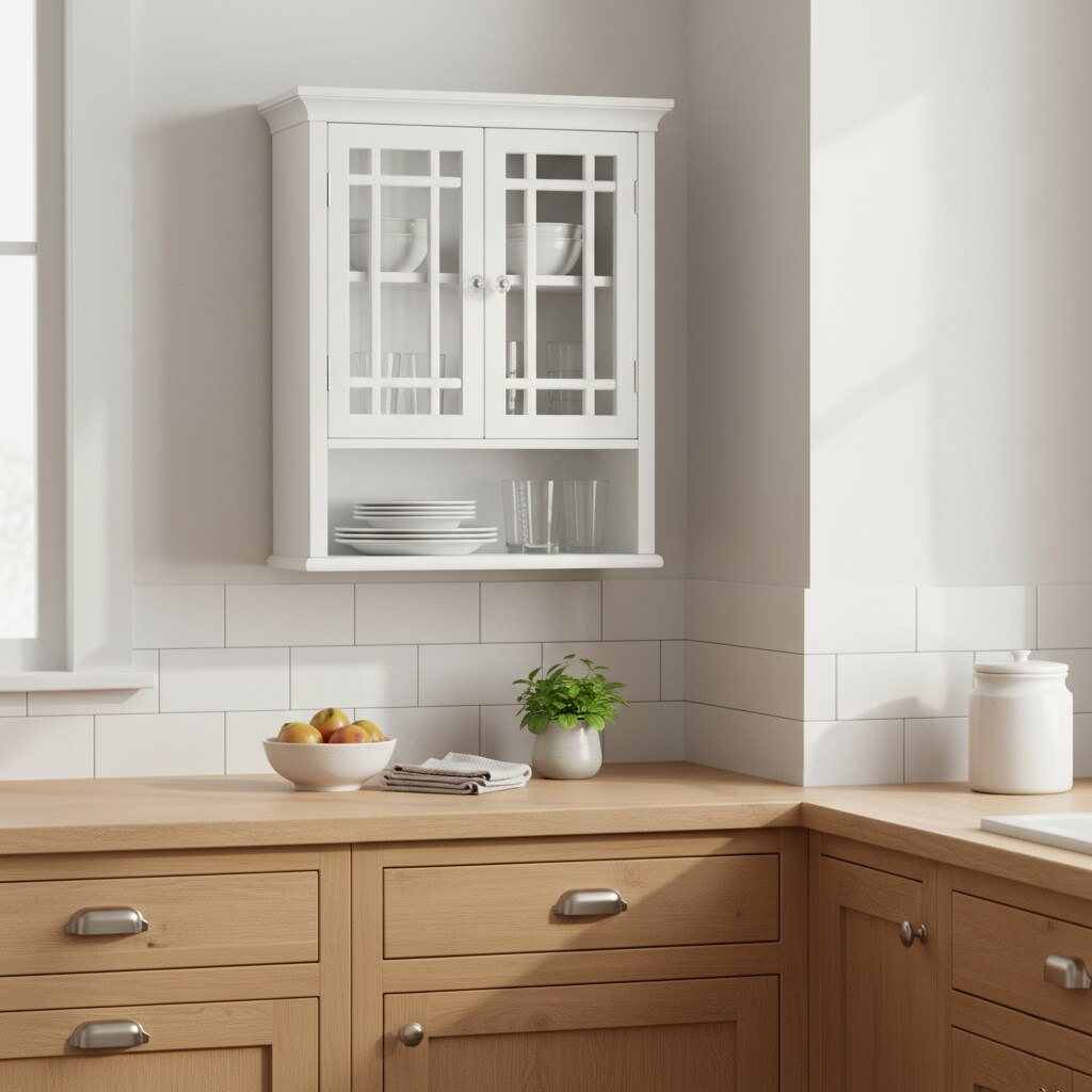 Teamson Home 7473 Bathroom-Wall-Cabinets - View #4