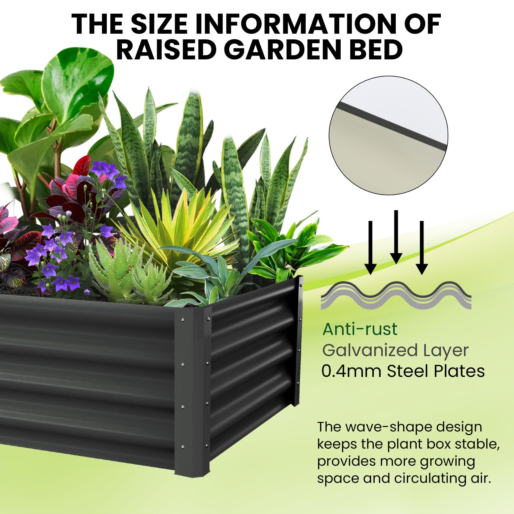 IdealHouse CO-97XFY4H801WQ Raised-Planter-Boxes - View #5
