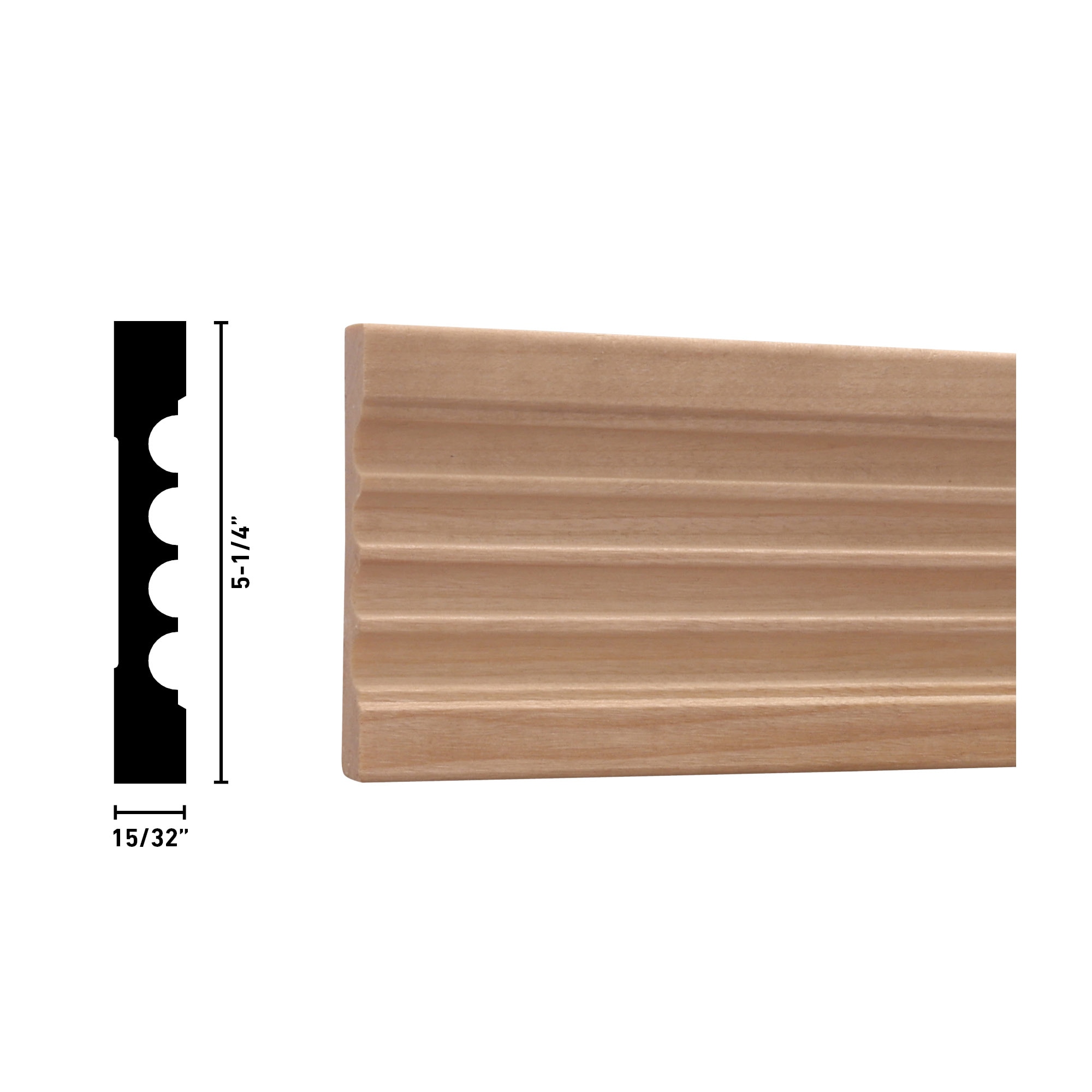 Ornamental Mouldings 819-7FT-WHW Window-Door-Casings - View #3