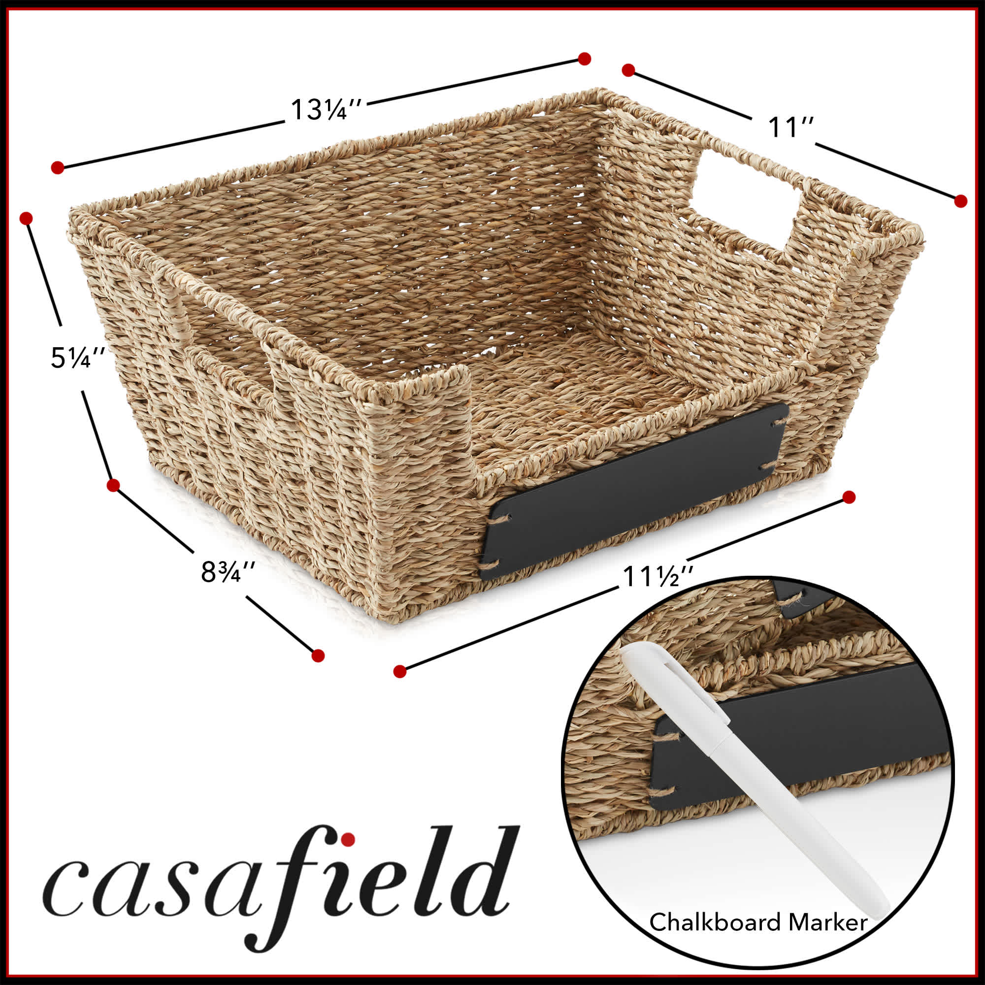Casafield STO-A9341-NAT Bins-Baskets - View #3