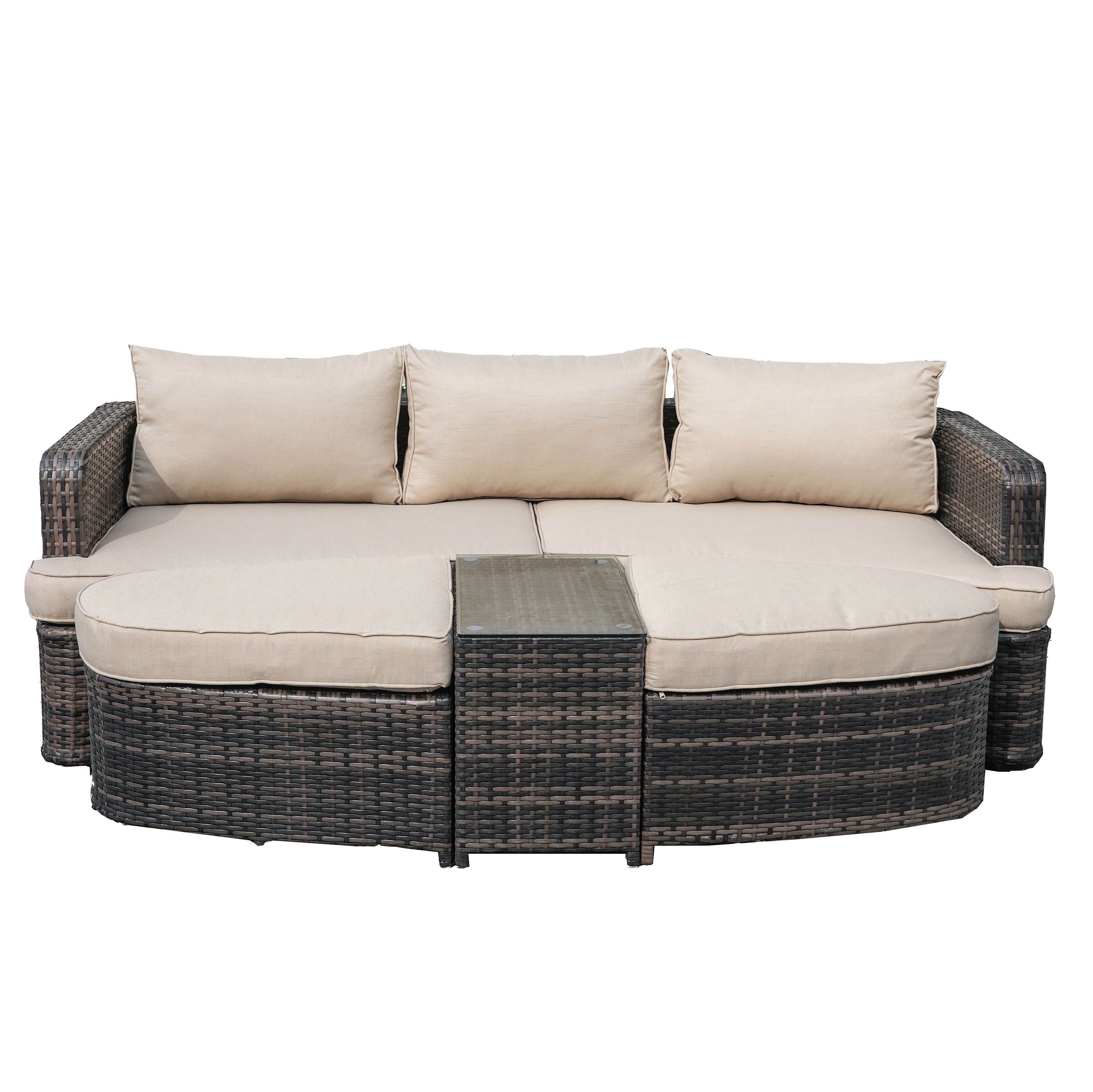 Moda Furnishings MOL-1202-BR Patio-Chairs - View #5