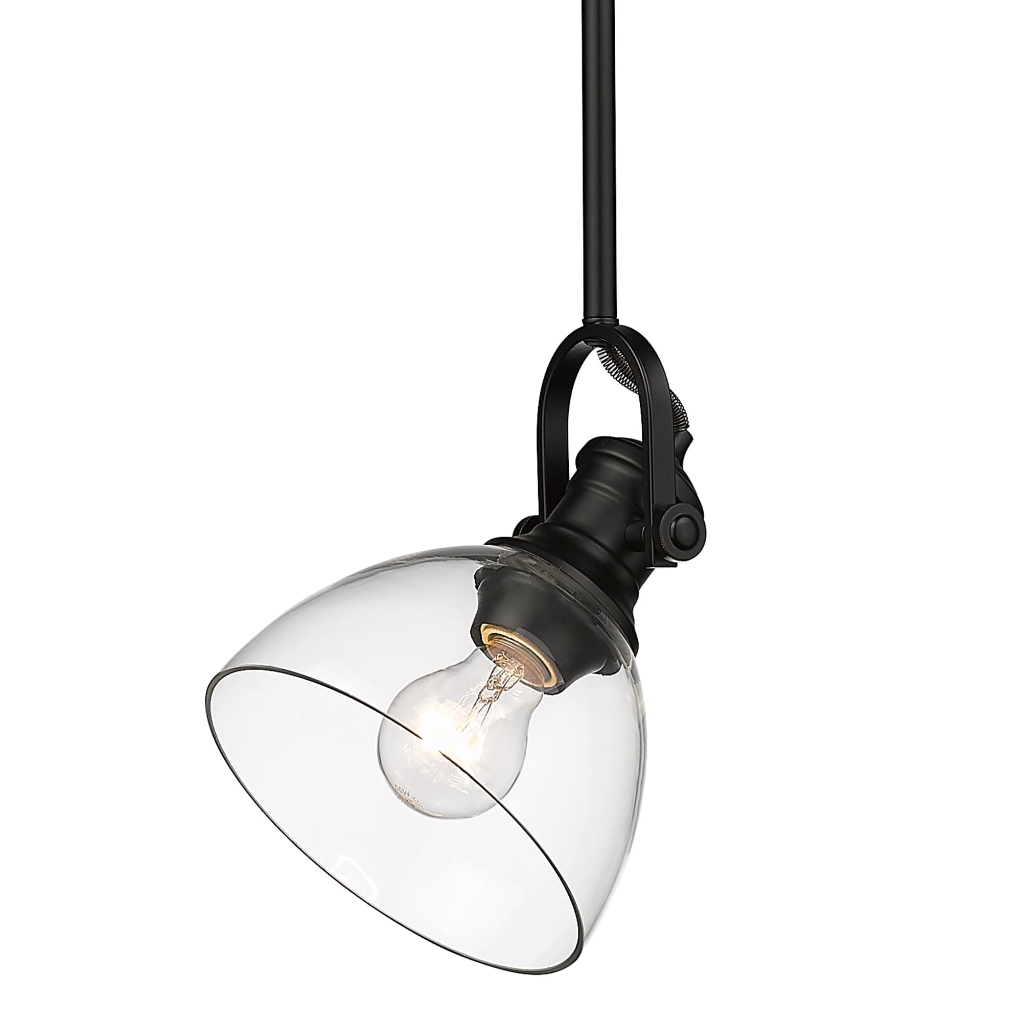 Golden Lighting 3118-M1L BLK-CLR Pendant-Lights - View #3