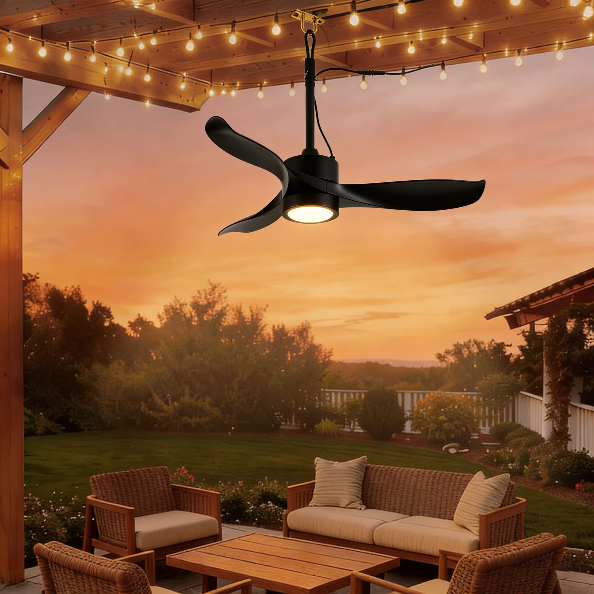 HyperDrop Cart W-W3775P459575 Ceiling-Fans - View #3