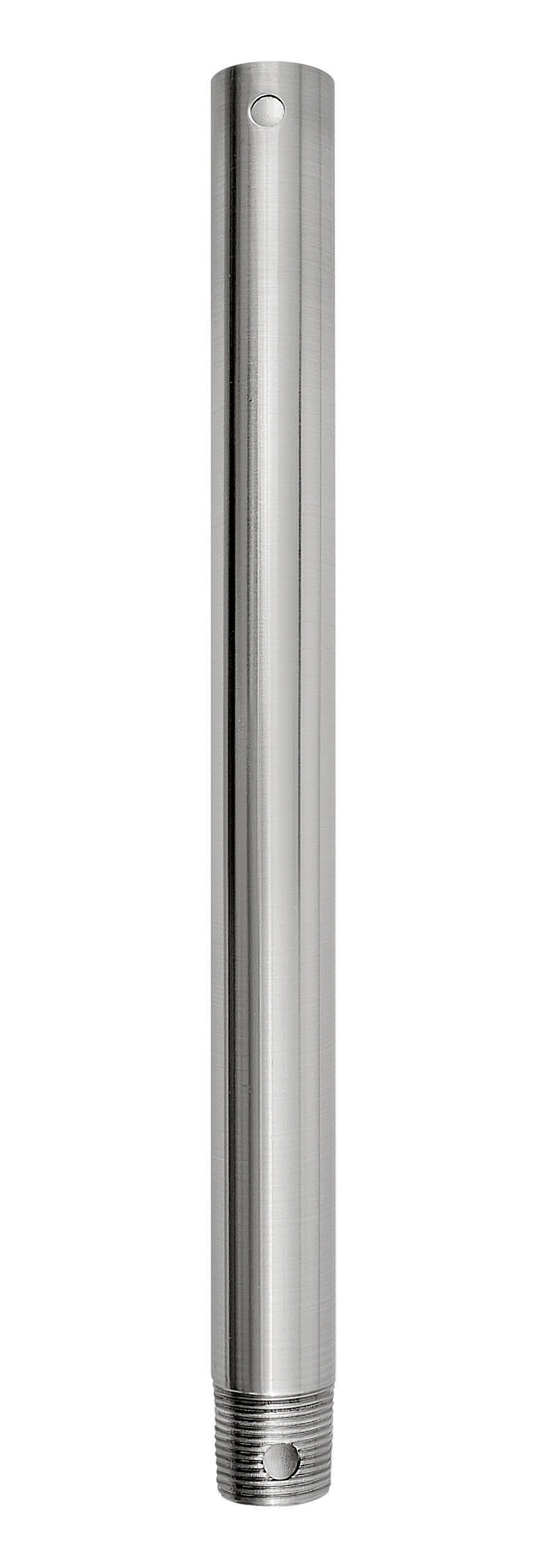 Hinkley 990012FBN Downrod Universal 12-in Brushed Nickel Steel Indoor/Outdoor Angle Mount Capable Ceiling Fan Downrod