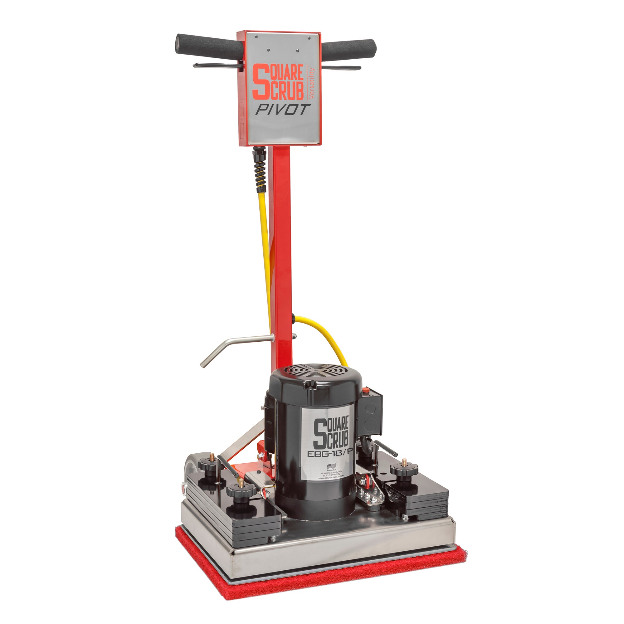 Square Scrub SS P1420RED-2 Floor-Polisher-Pad-Drivers - View #3