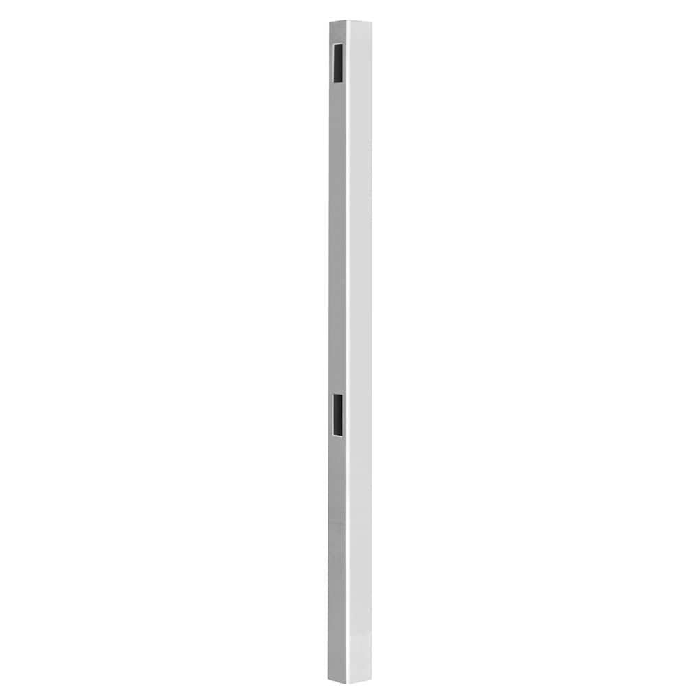 Outdoor Essentials 141397 Hudson 8-ft H x 5-in W White Vinyl Line Fence Post (Unassembled)