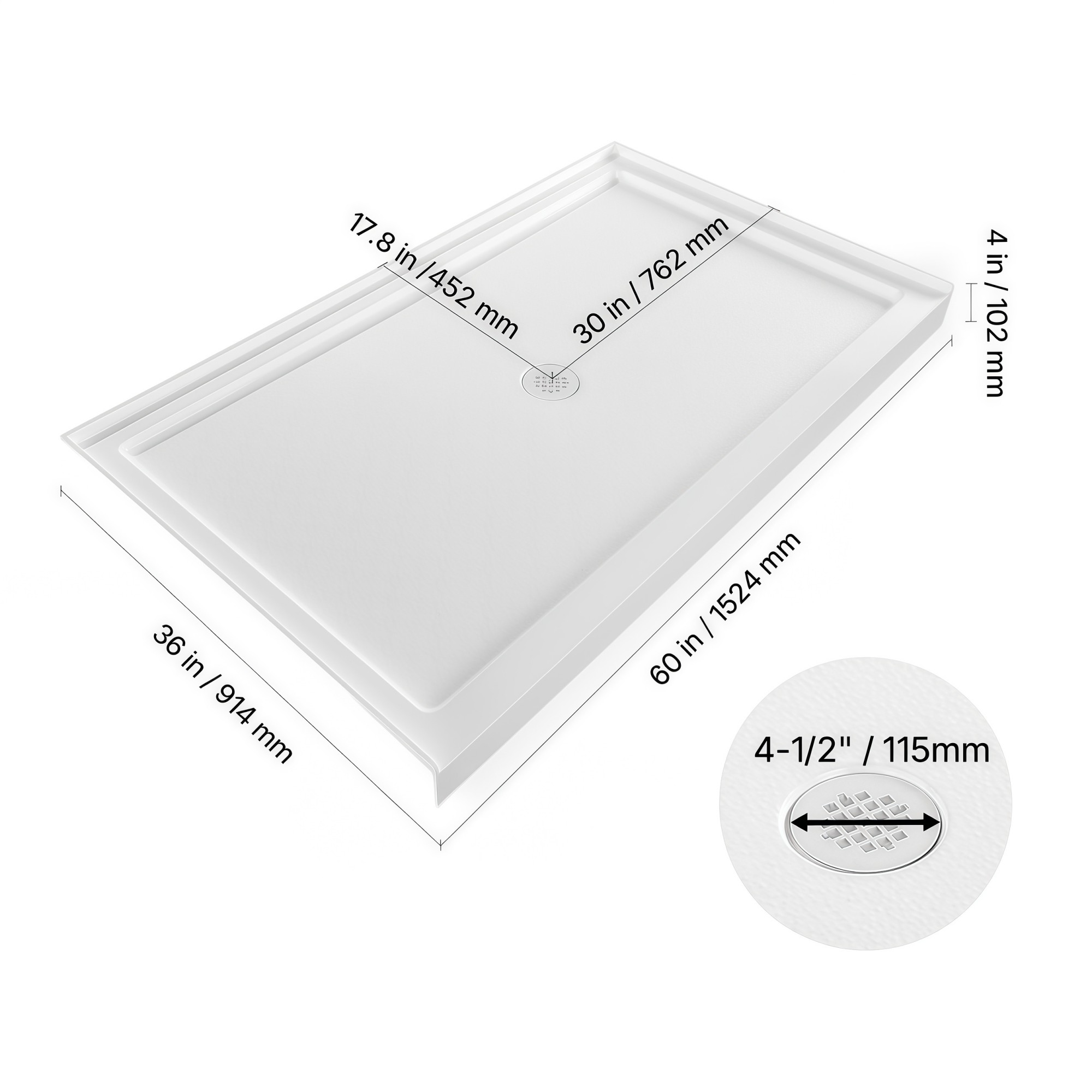 Numhew NHWILL2917 Shower-Floors - View #4