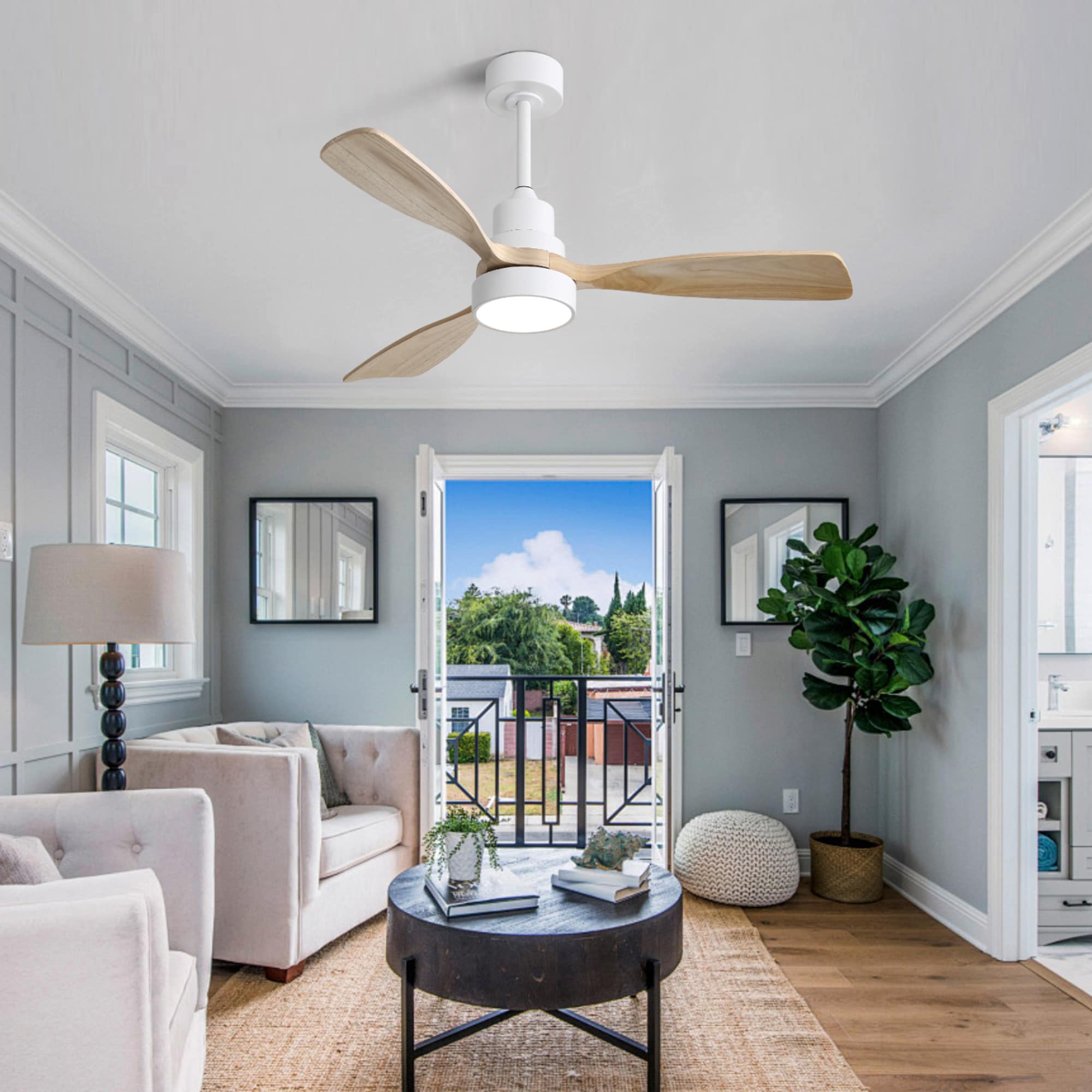 SINOFURN SYD130031WT Ceiling-Fans - View #3