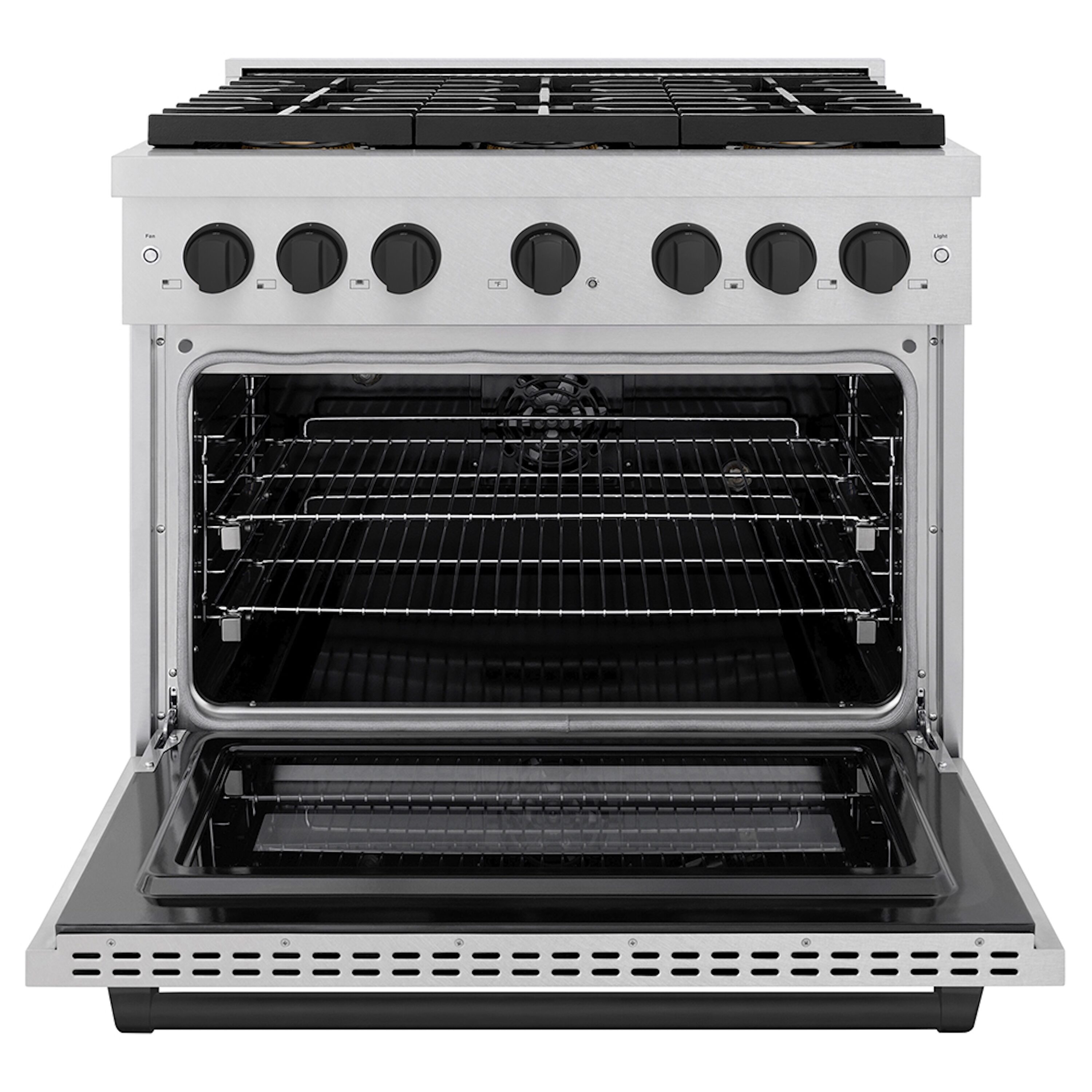 ZLINE KITCHEN & BATH PSDRSZ-36-MB Dual-Fuel-Ranges - View #2