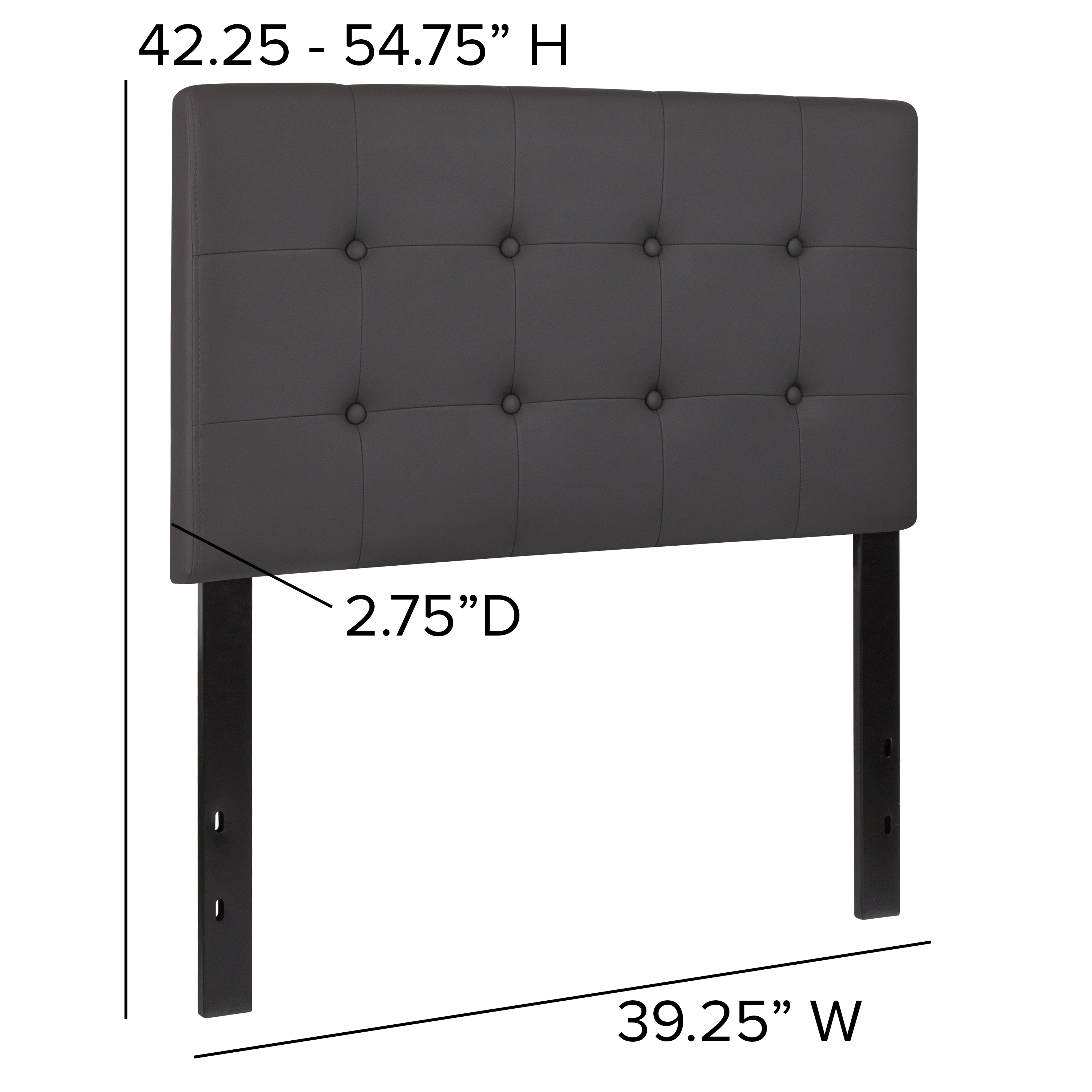 Flash Furniture 889142216261 Upholstered-Headboards - View #7