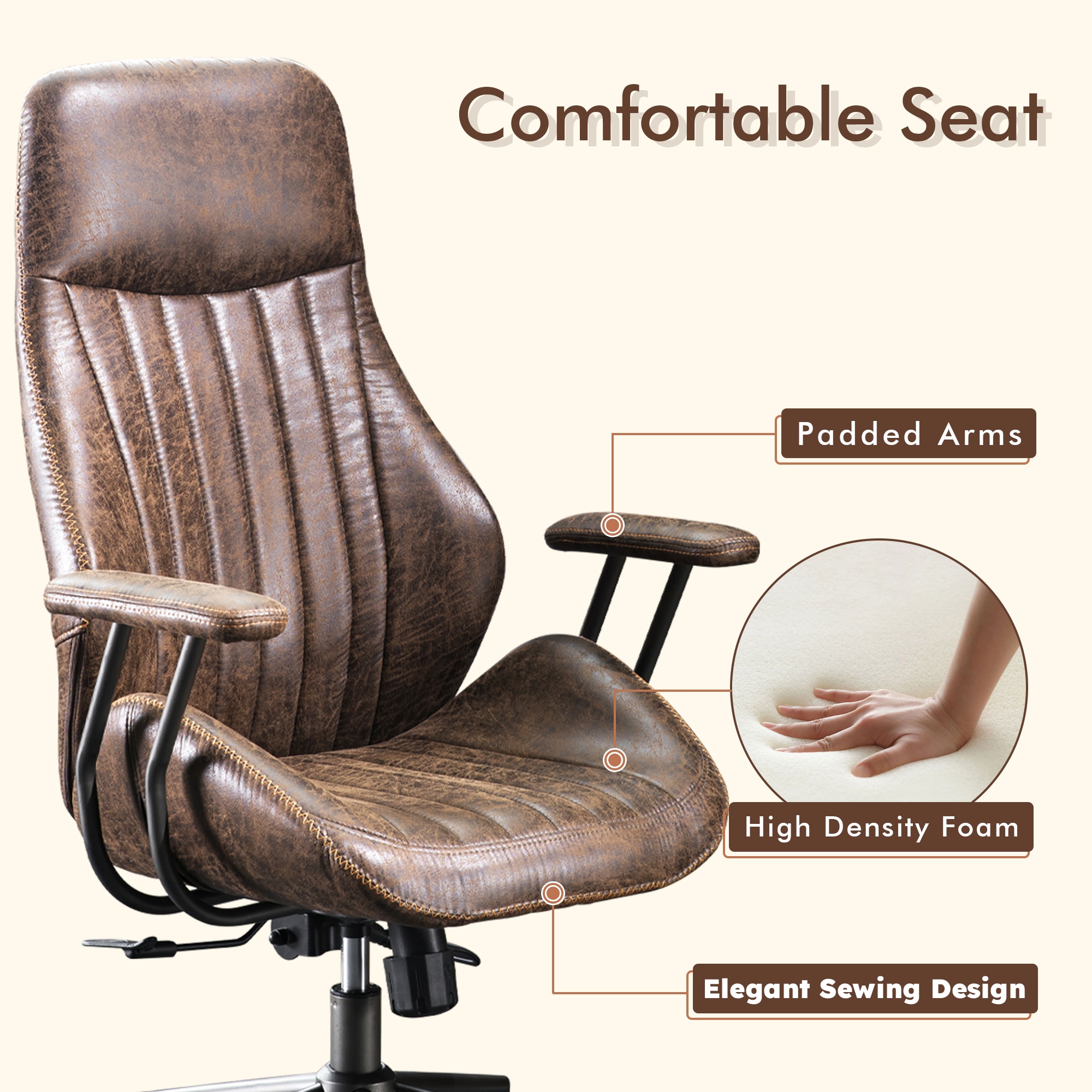 Caodoc L5-KL800-5 Office-Chairs - View #4