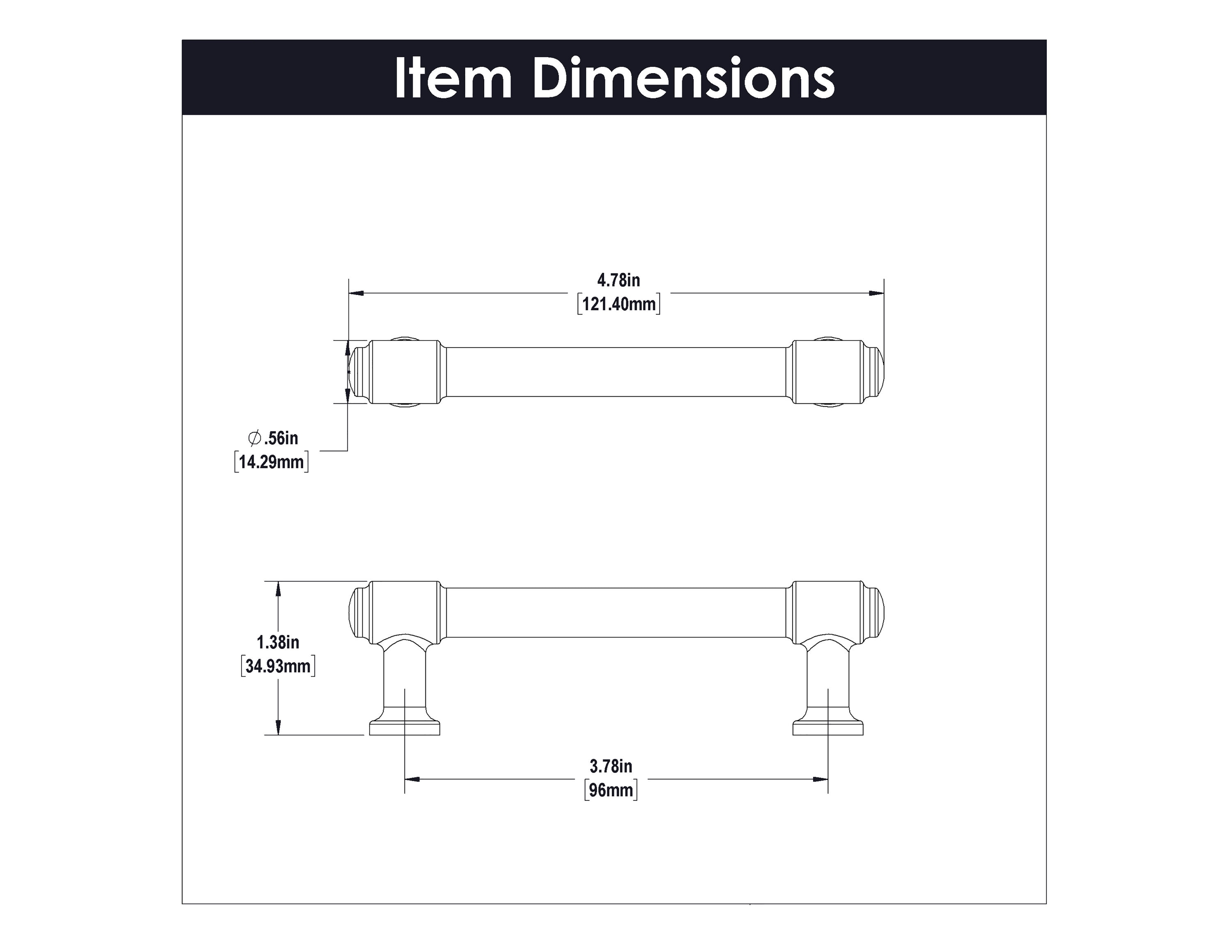 Hickory Hardware H077852SN Cabinet-Pulls - View #4