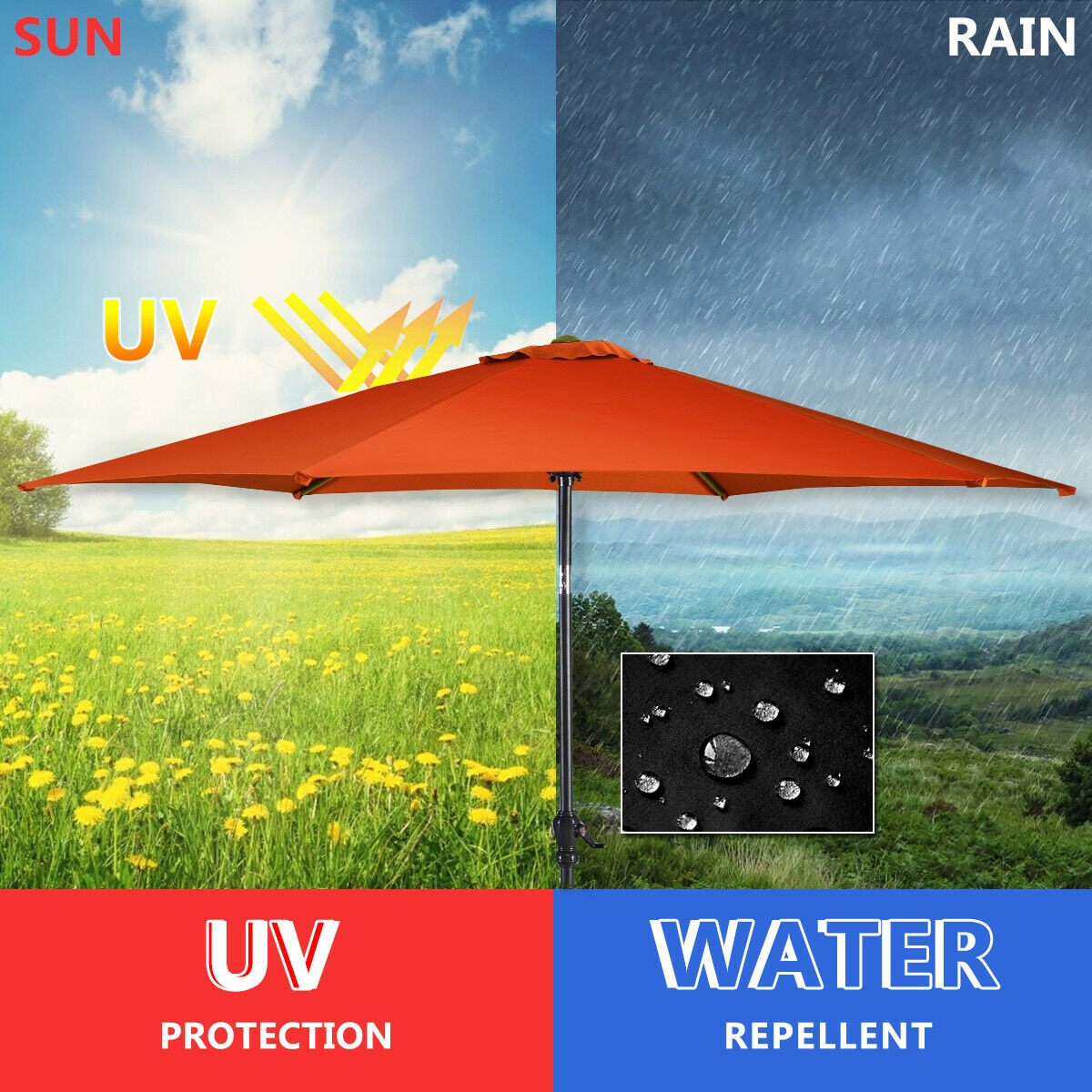 WELLFOR CHY-528PGCCF Umbrellas-2 - View #11
