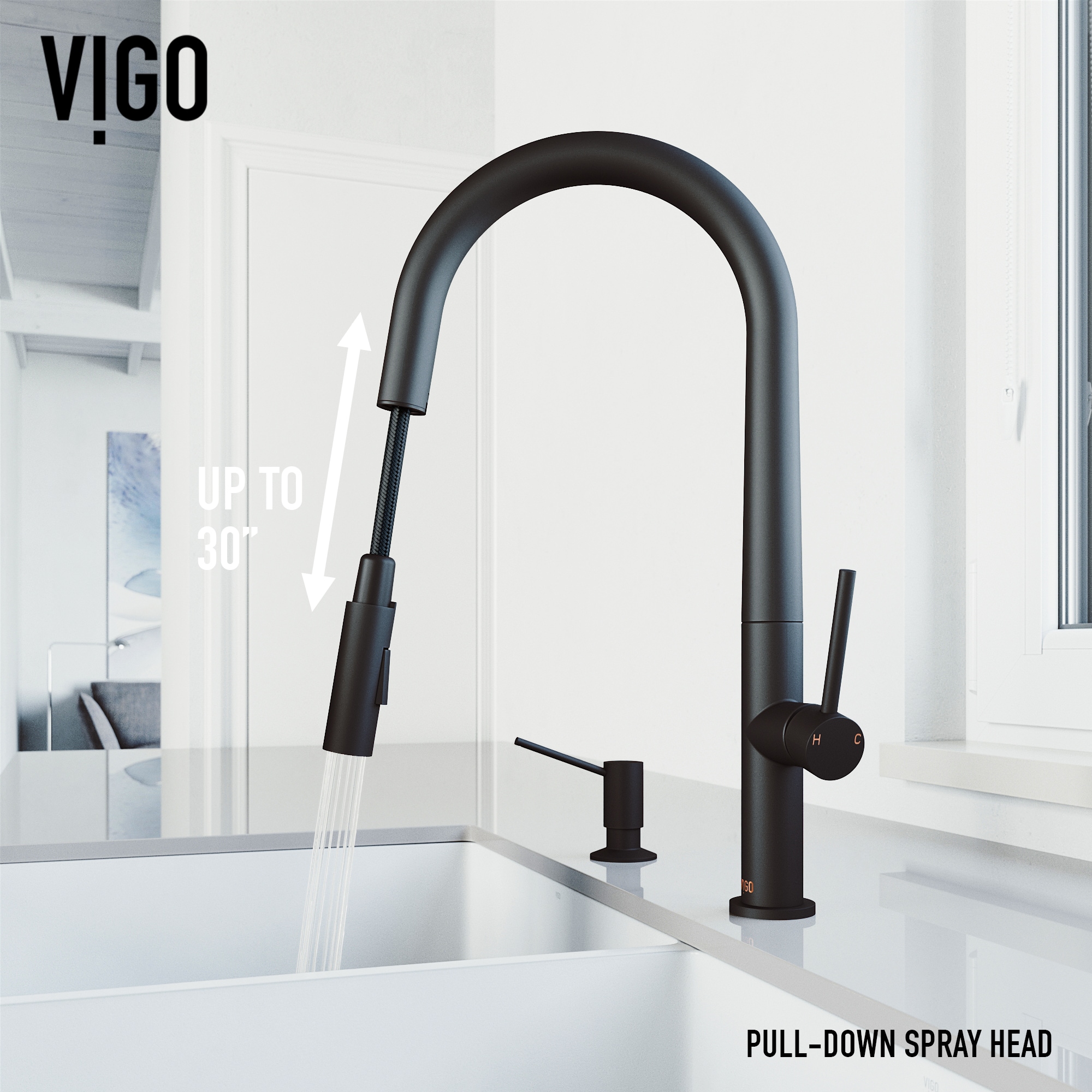 VIGO VG02029MBK5 Kitchen-Faucets - View #4