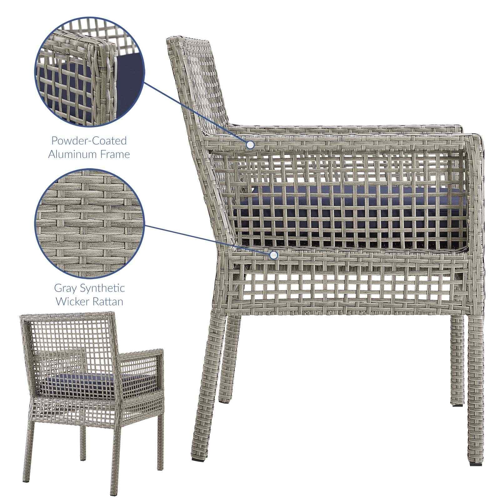 Modway EEI-2920-GRY-NAV Dining-Chairs - View #2