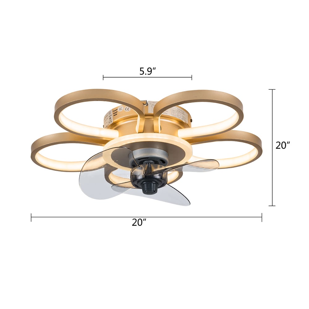 Oukaning HG-HCXLST-6389-US Ceiling-Fans - View #5