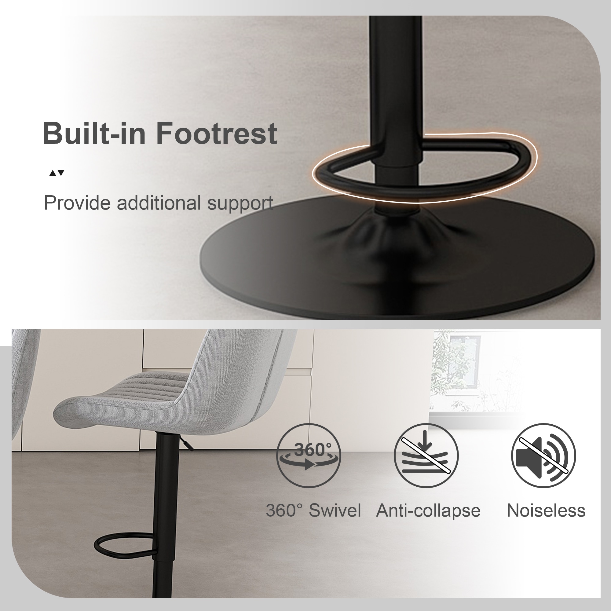 Wooakway FXLS0604-512Z47 Dining-Chairs - View #12