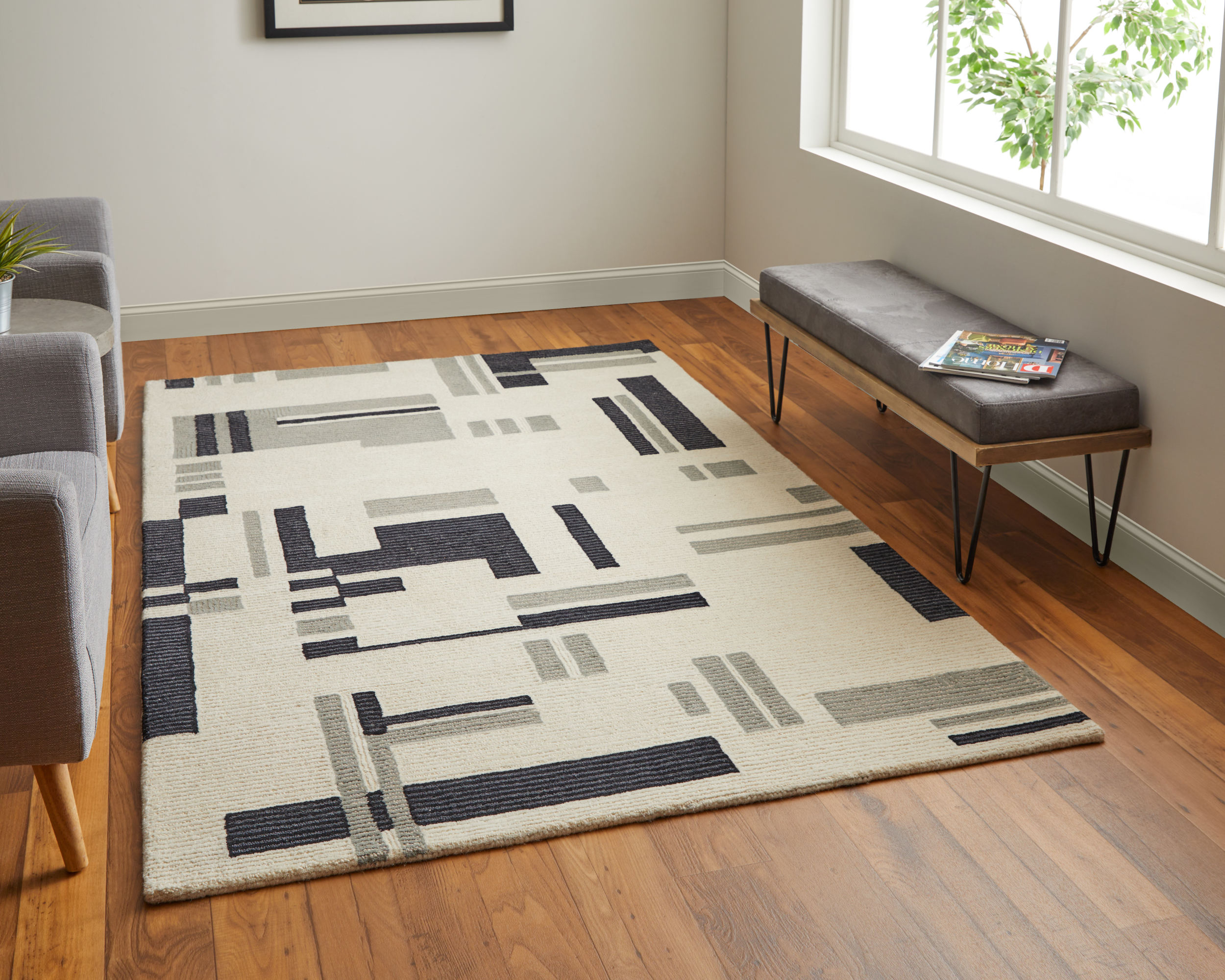 Room Envy MGRR8903IVYBLKF00 rugs - View #2